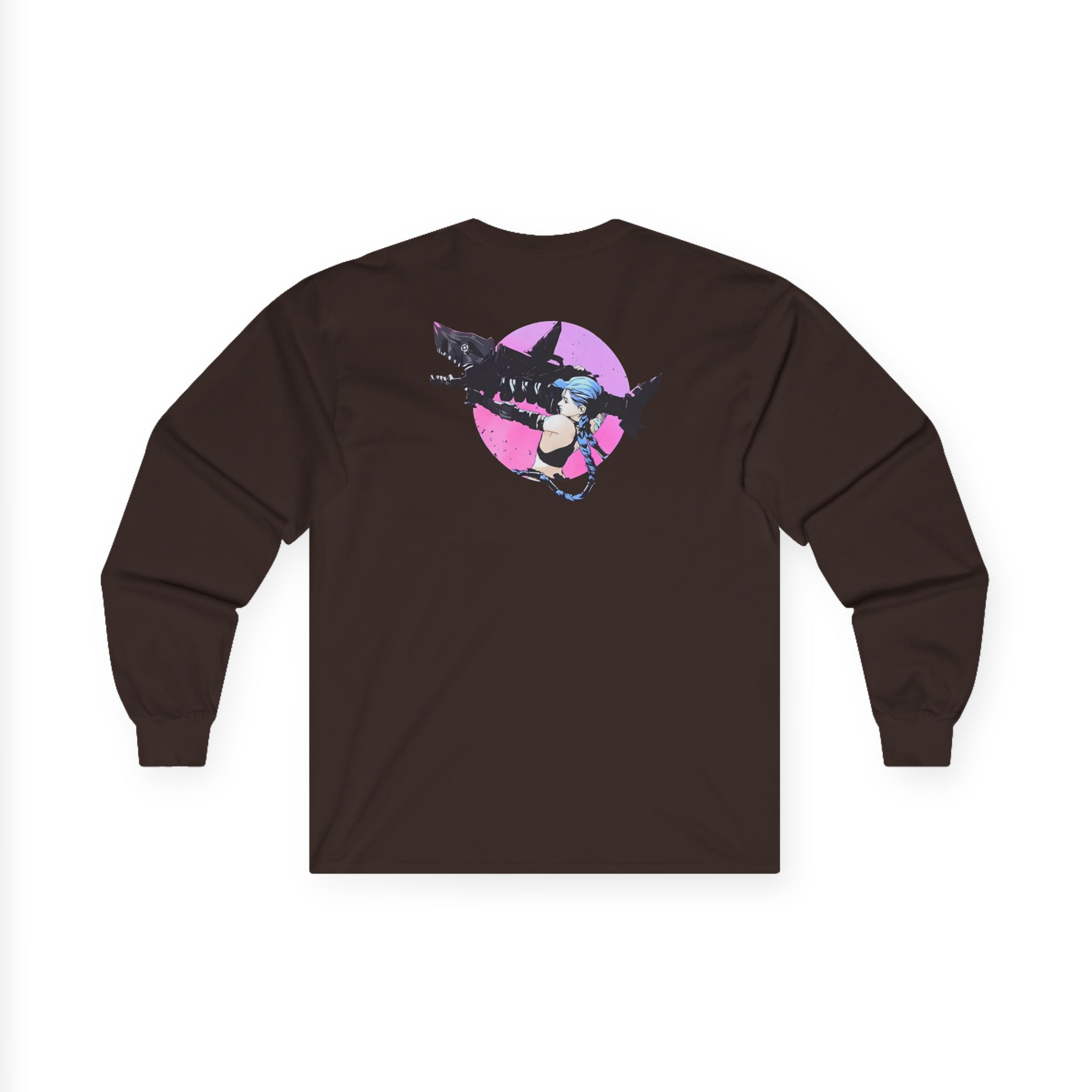 Jinx Arcane Gun Unisex Ultra Cotton Long Sleeve Tee