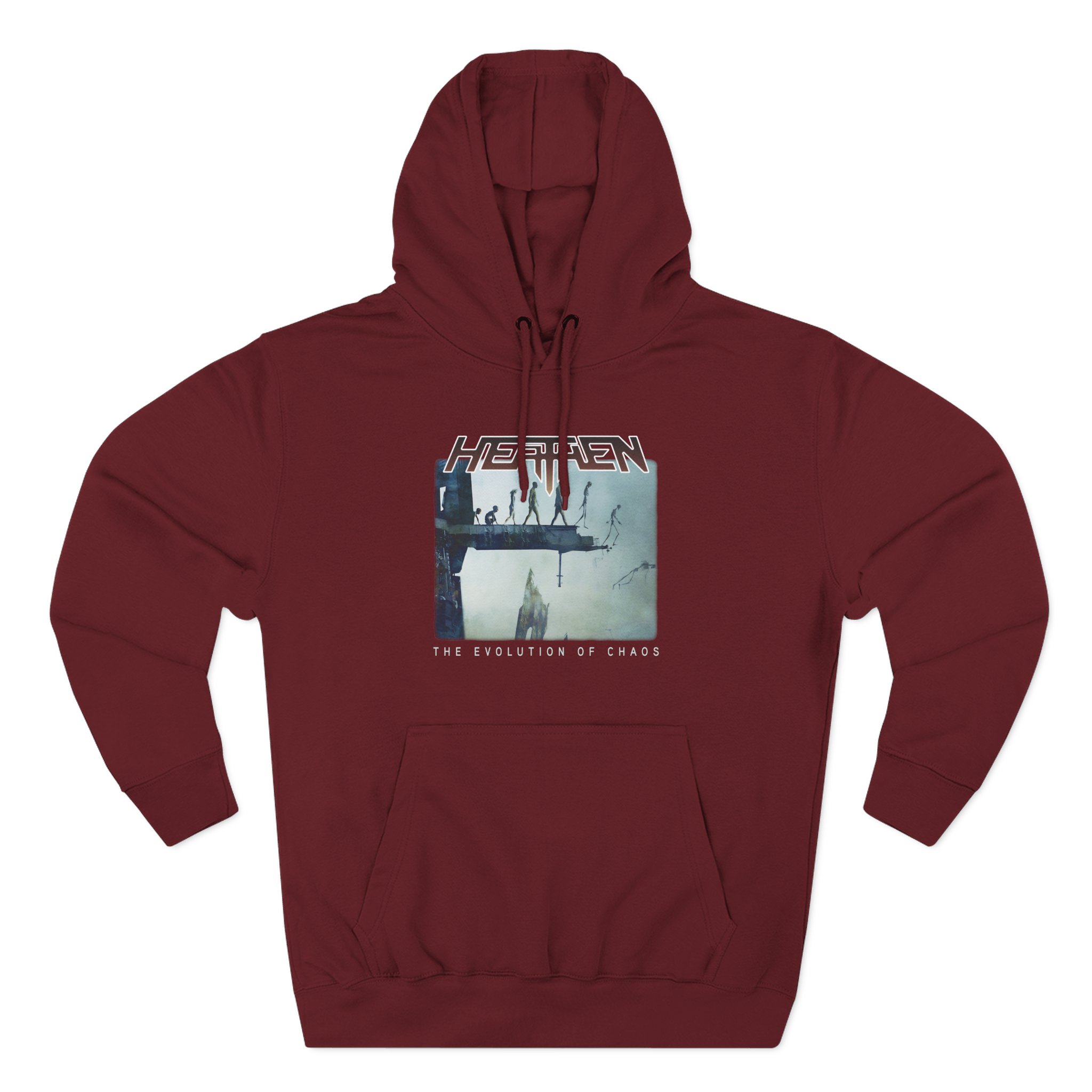 Heathen The Evolution Of Chaos Three-Panel Fleece Hoodie