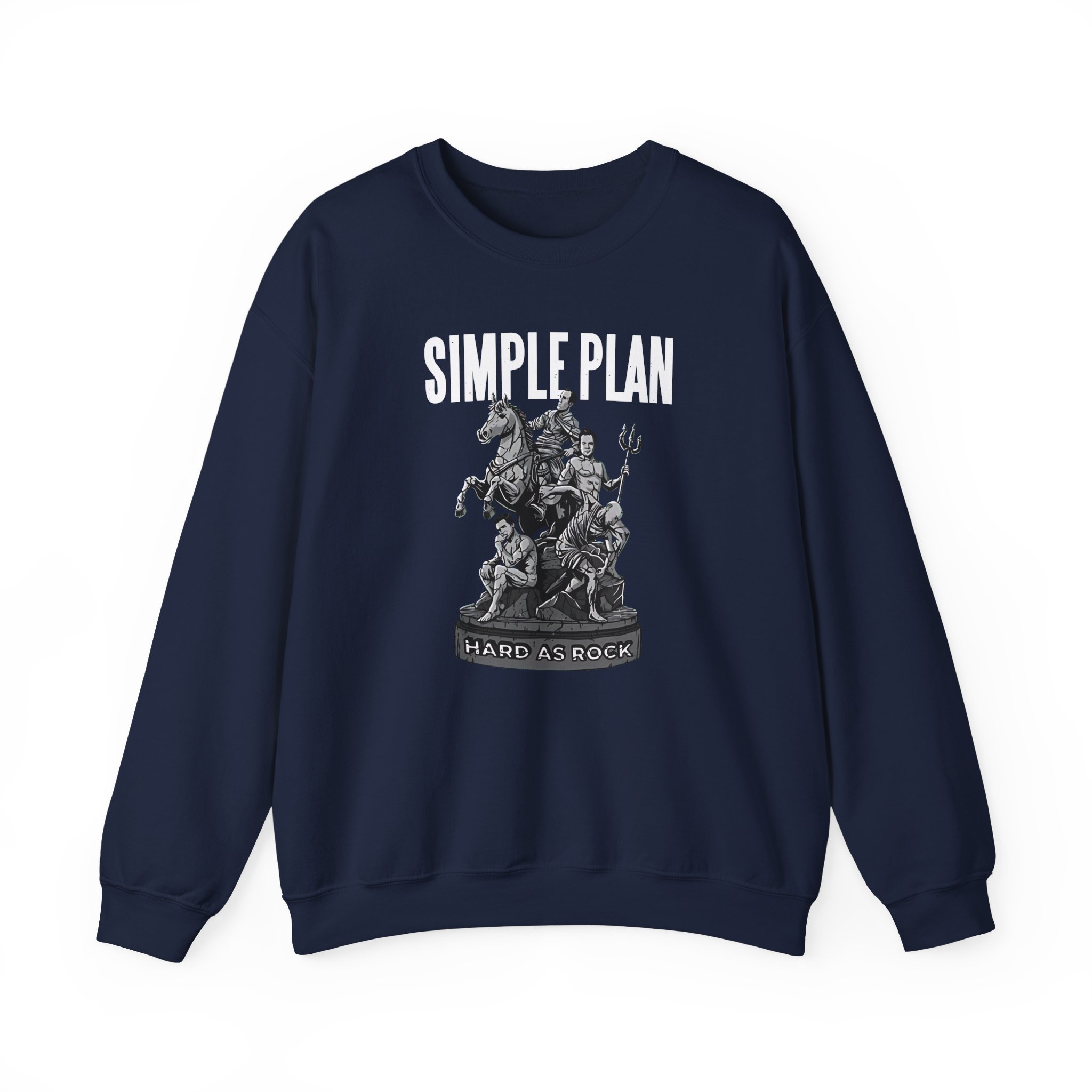 Simple Plan Hard as Rock Unisex Heavy Blendâ„¢ Crewneck Sweatshirt