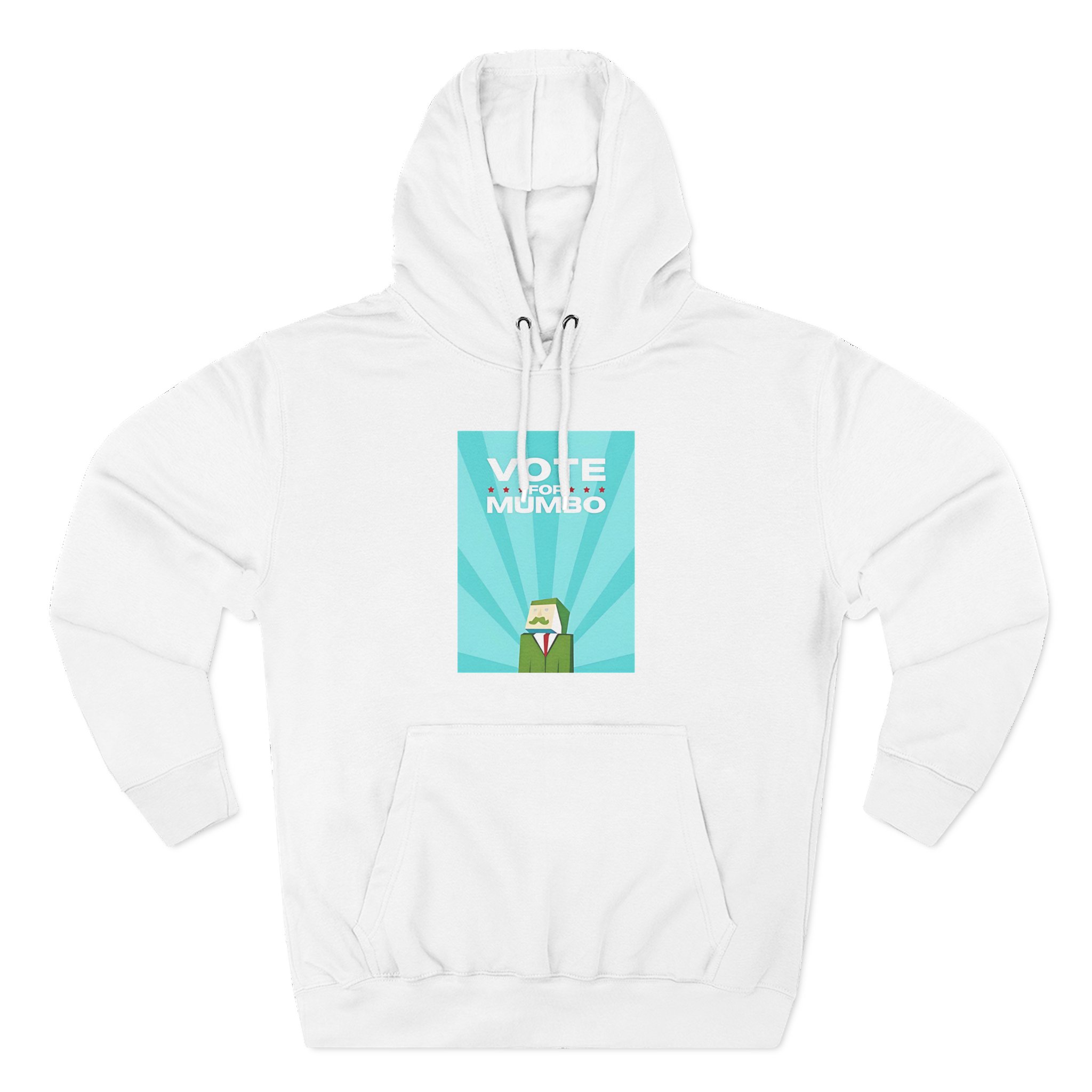 Mumbo Jumbo Vote for Mumbo Three-Panel Fleece Hoodie