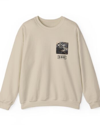 World of Tank Wot D-day Fury Storm Unisex Heavy Blend™ Crewneck Sweatshirt