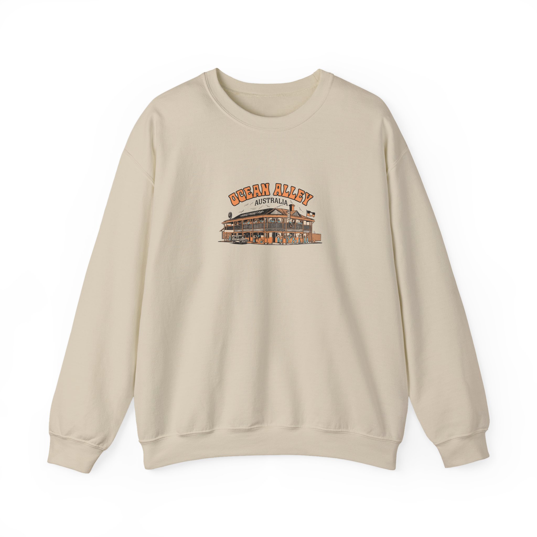 Ocean Alley Pub Unisex Heavy Blendâ„¢ Crewneck Sweatshirt