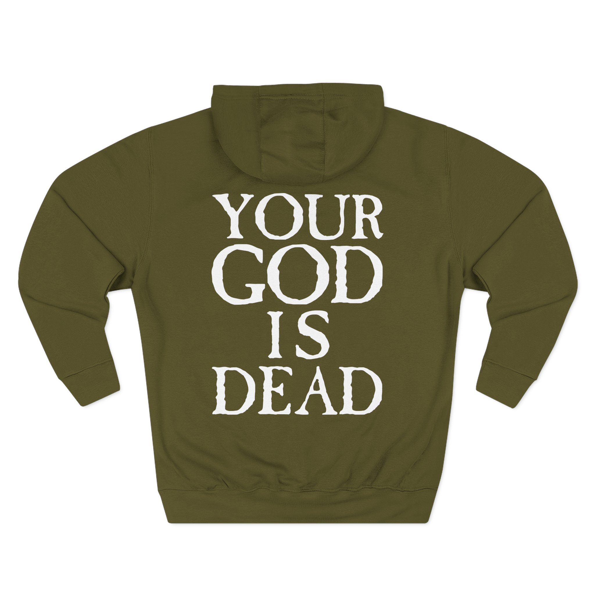 Morbid Angel Your God is Dead Three-Panel Fleece Hoodie