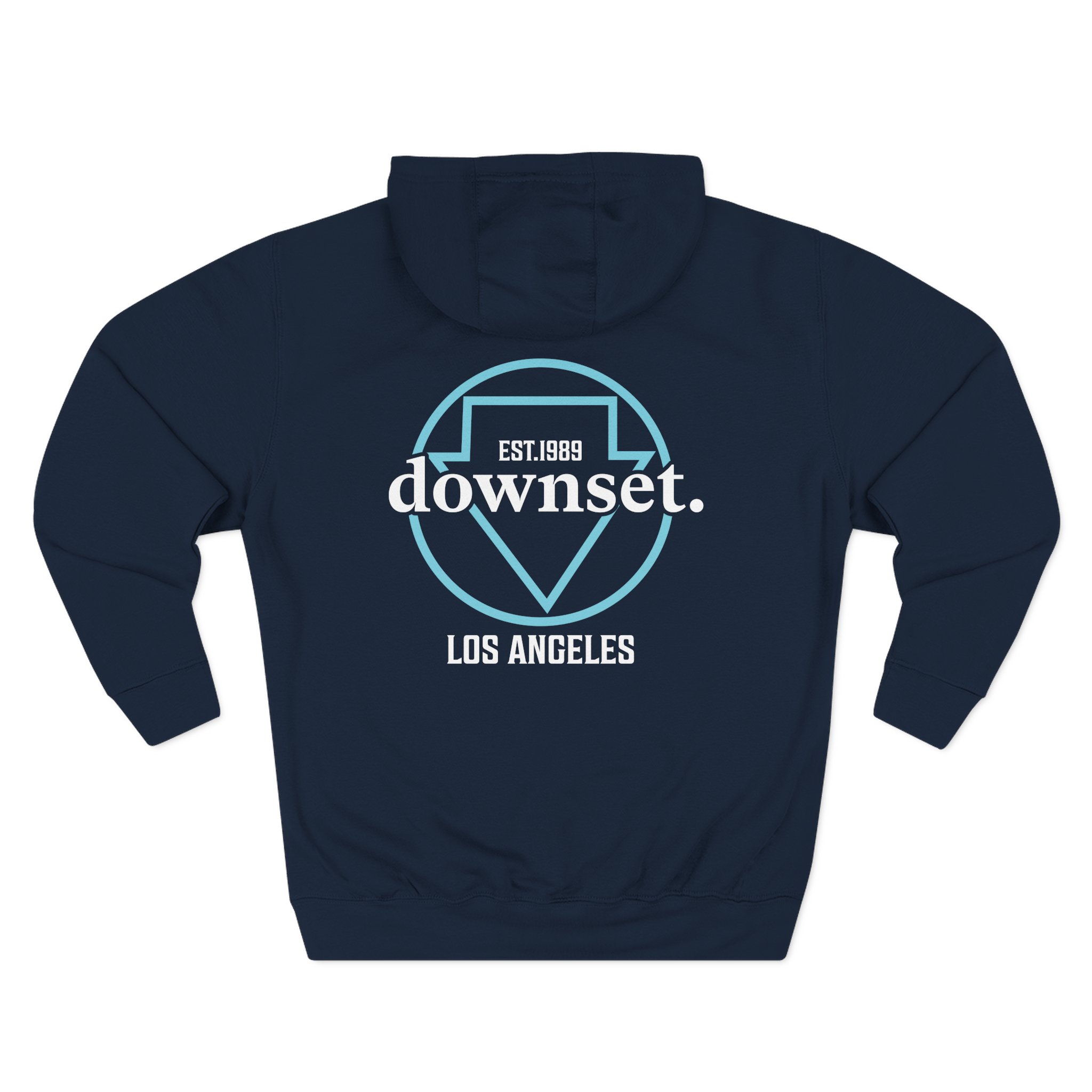 Downset Three-Panel Fleece Hoodie