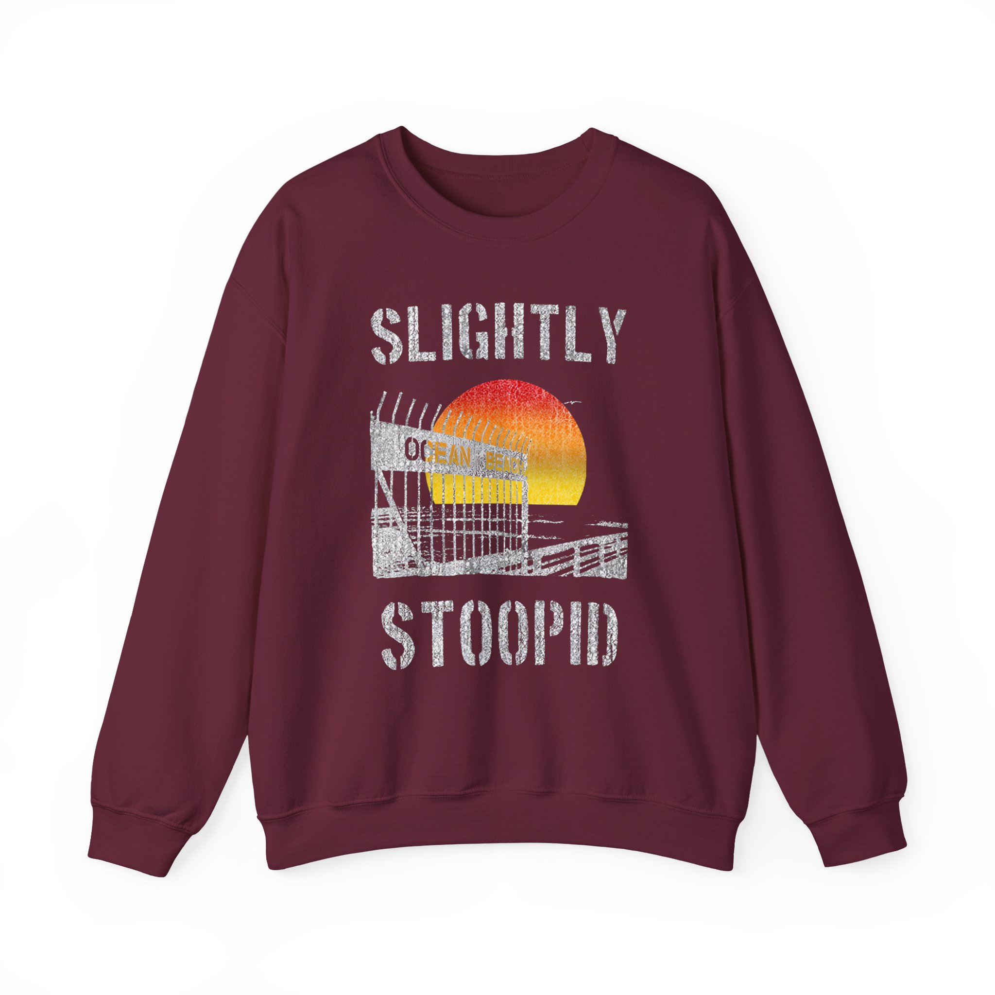 Slightly Stoopid Ob Gates Unisex Heavy Blendâ„¢ Crewneck Sweatshirt