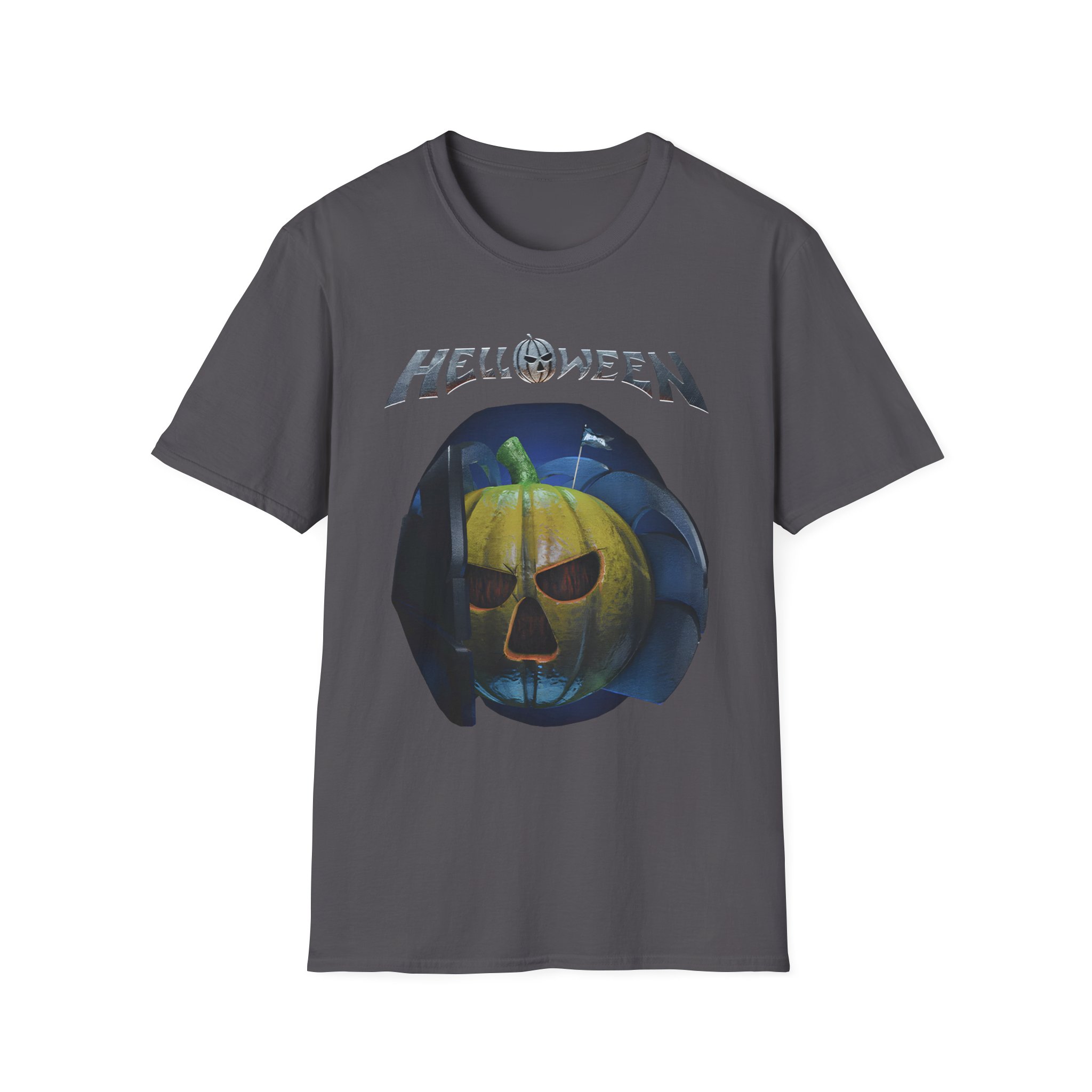 Helloween United Forces Pumpkin Unisex Softstyle T-Shirt