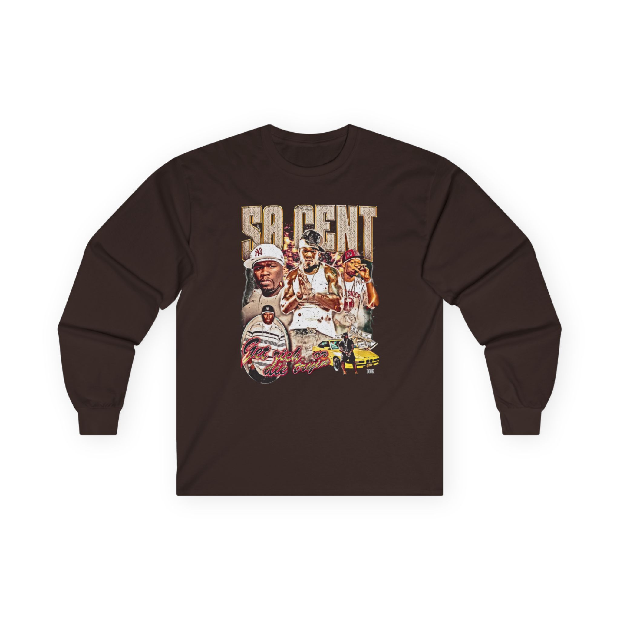 50 Cent Get Rich or Die Tryin Unisex Ultra Cotton Long Sleeve Tee