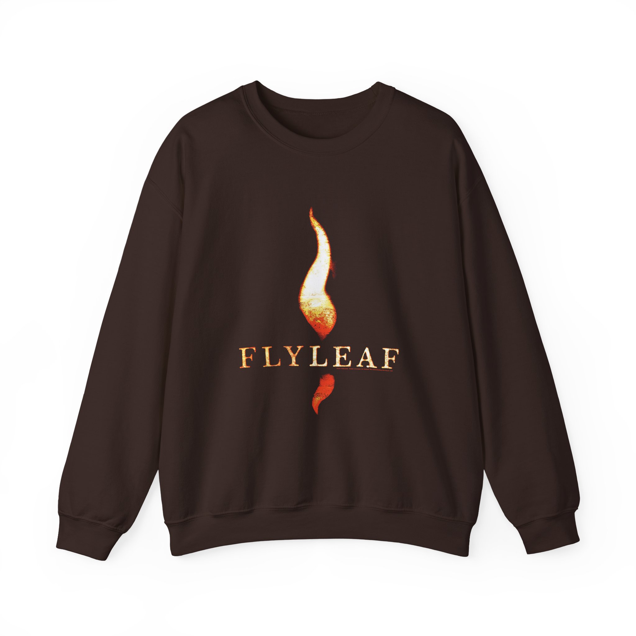 Flyleaf Flame Logo Unisex Heavy Blendâ„¢ Crewneck Sweatshirt