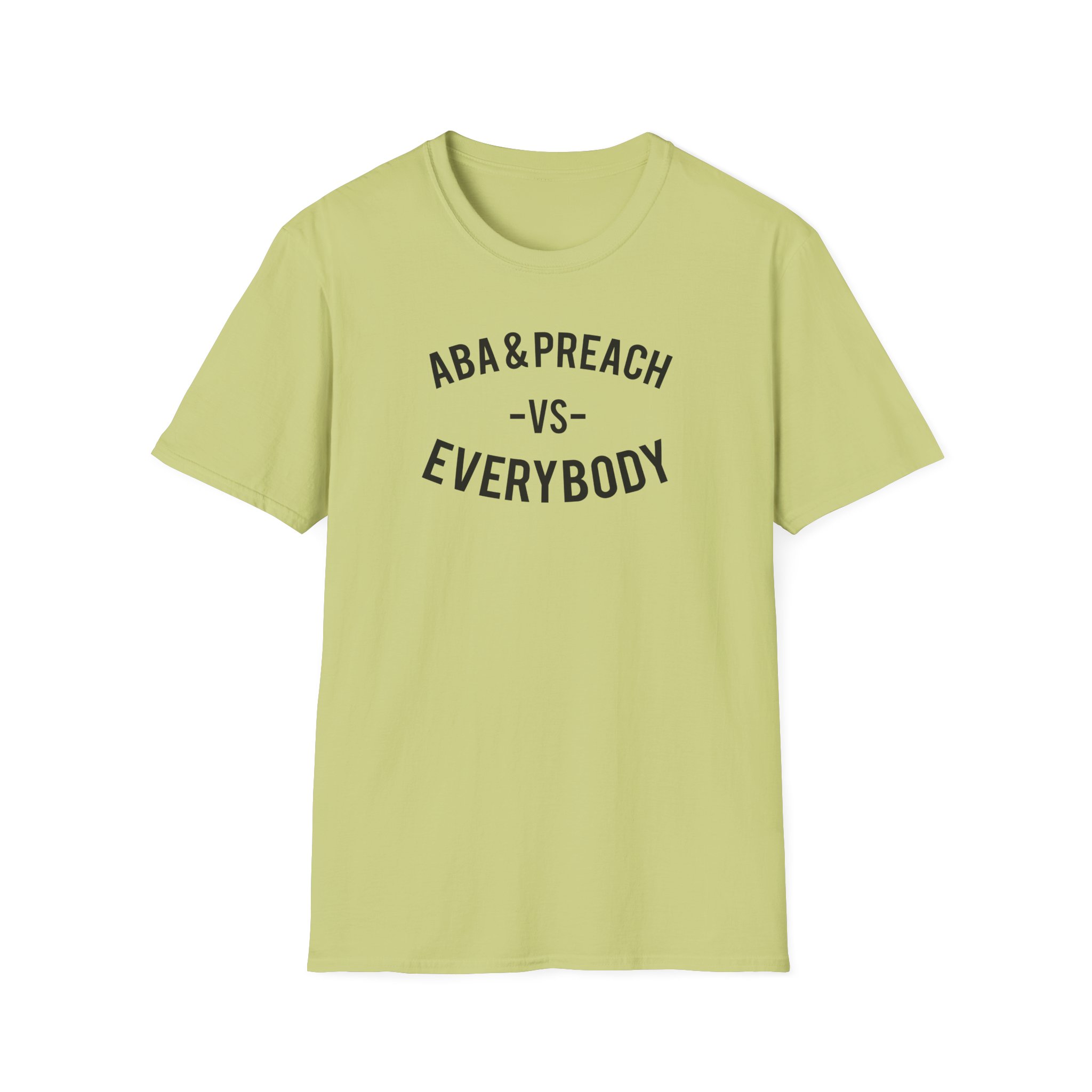 Aba and Preach Unisex Softstyle T-Shirt