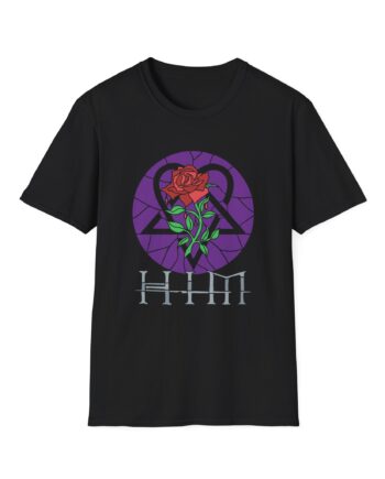 Him Stained Glass Unisex Softstyle T-Shirt