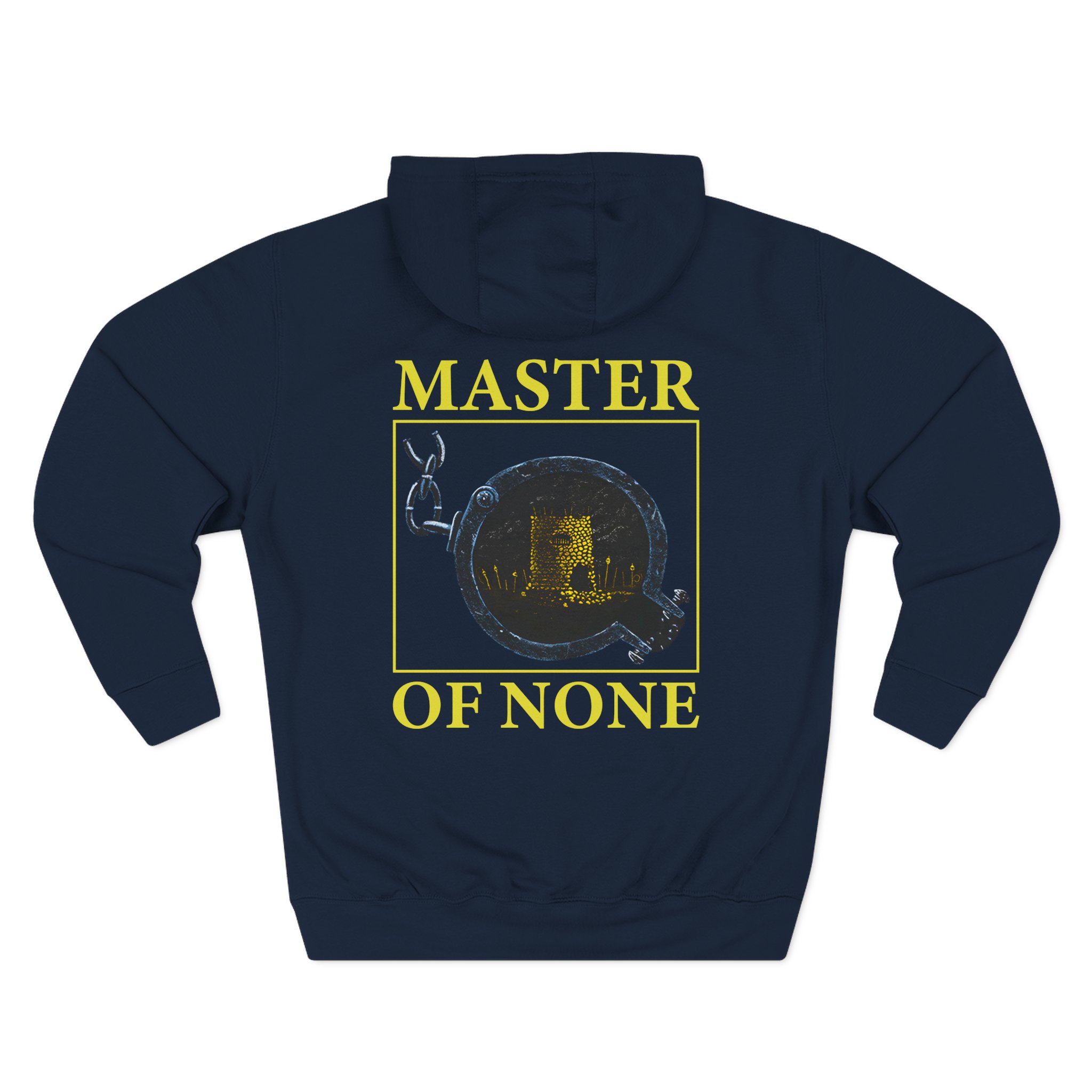 Death Before Dishonor Master of None Three-Panel Fleece Hoodie