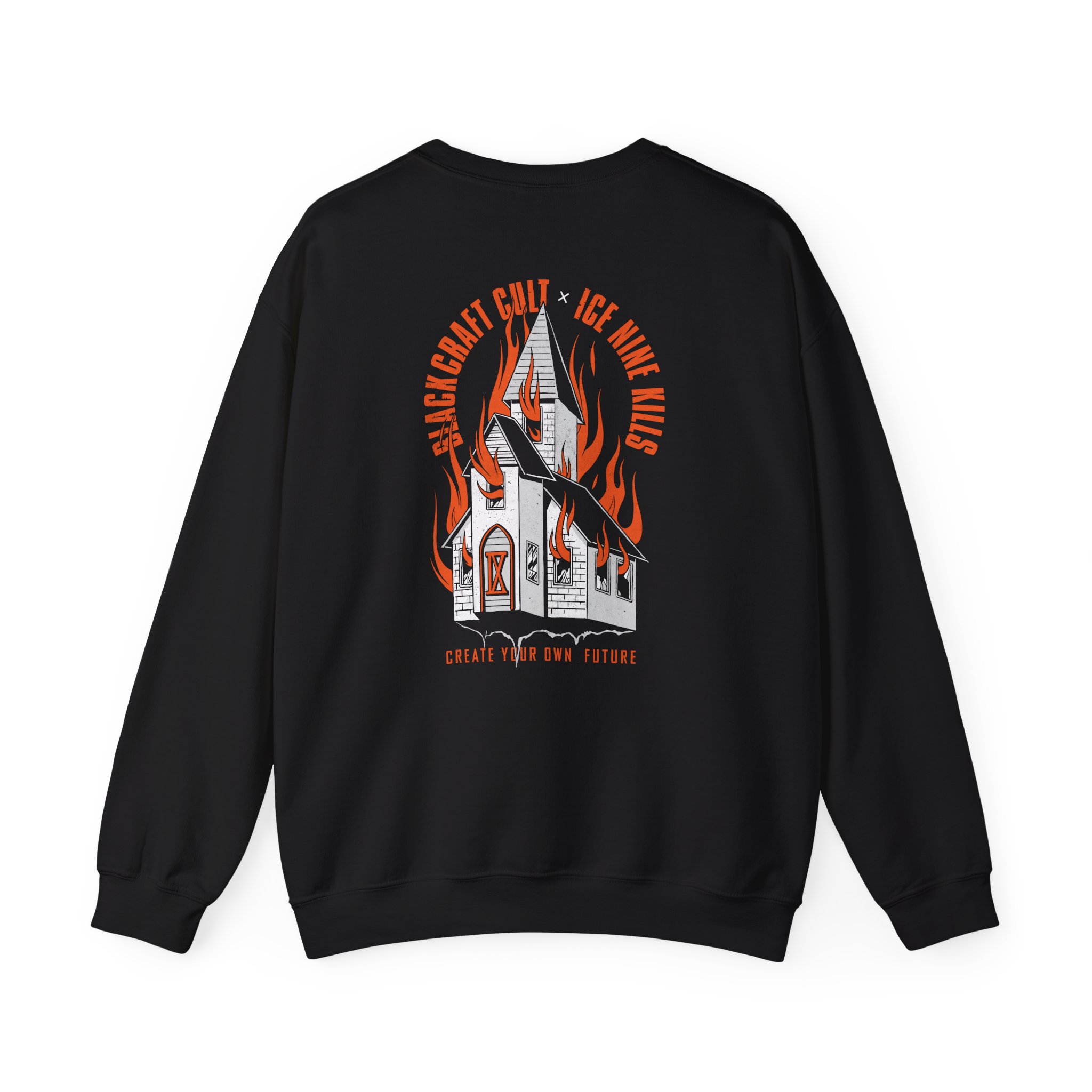 Ice Nine Kills Ink Burning Church Unisex Heavy Blendâ„¢ Crewneck Sweatshirt