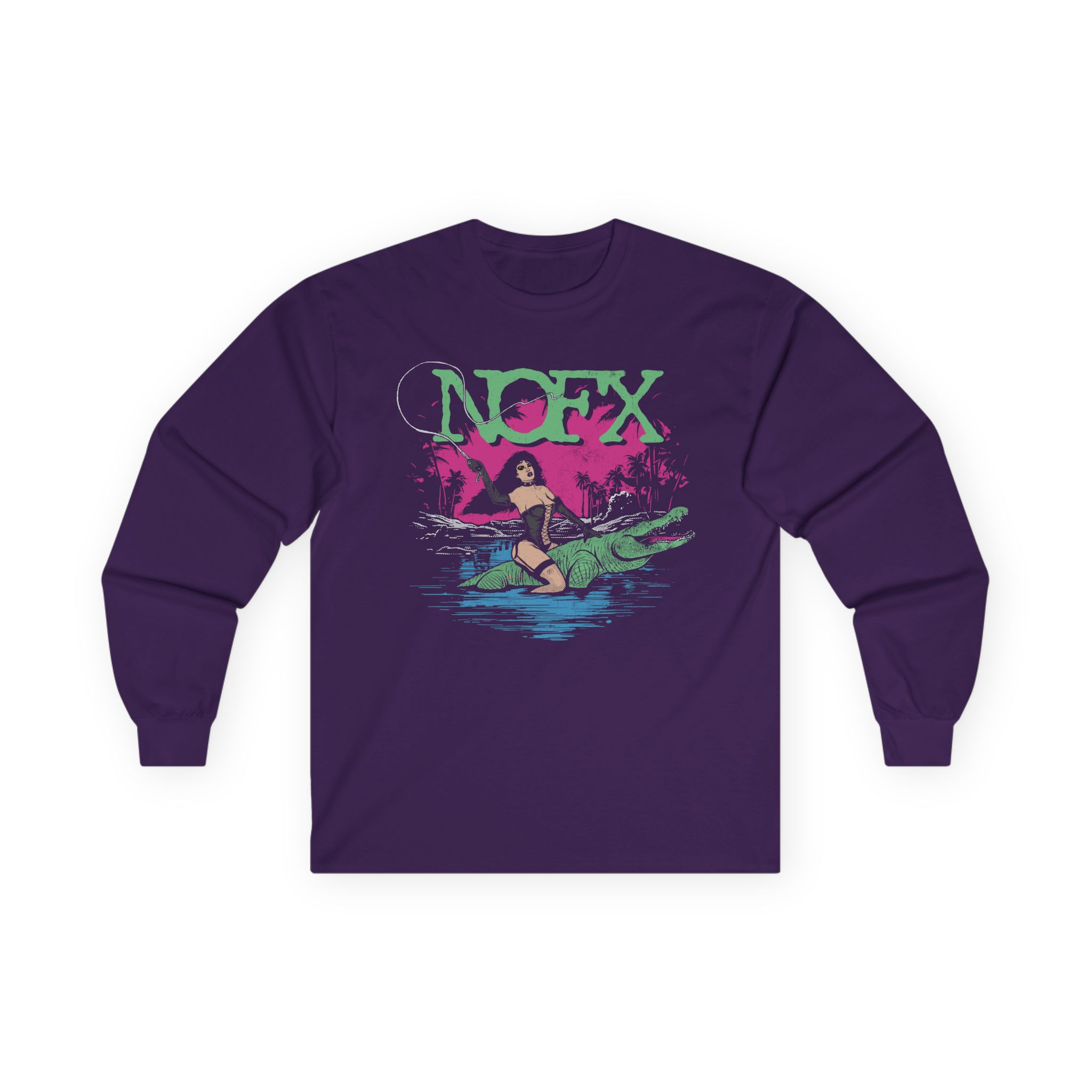 Nofx Gator Unisex Ultra Cotton Long Sleeve Tee
