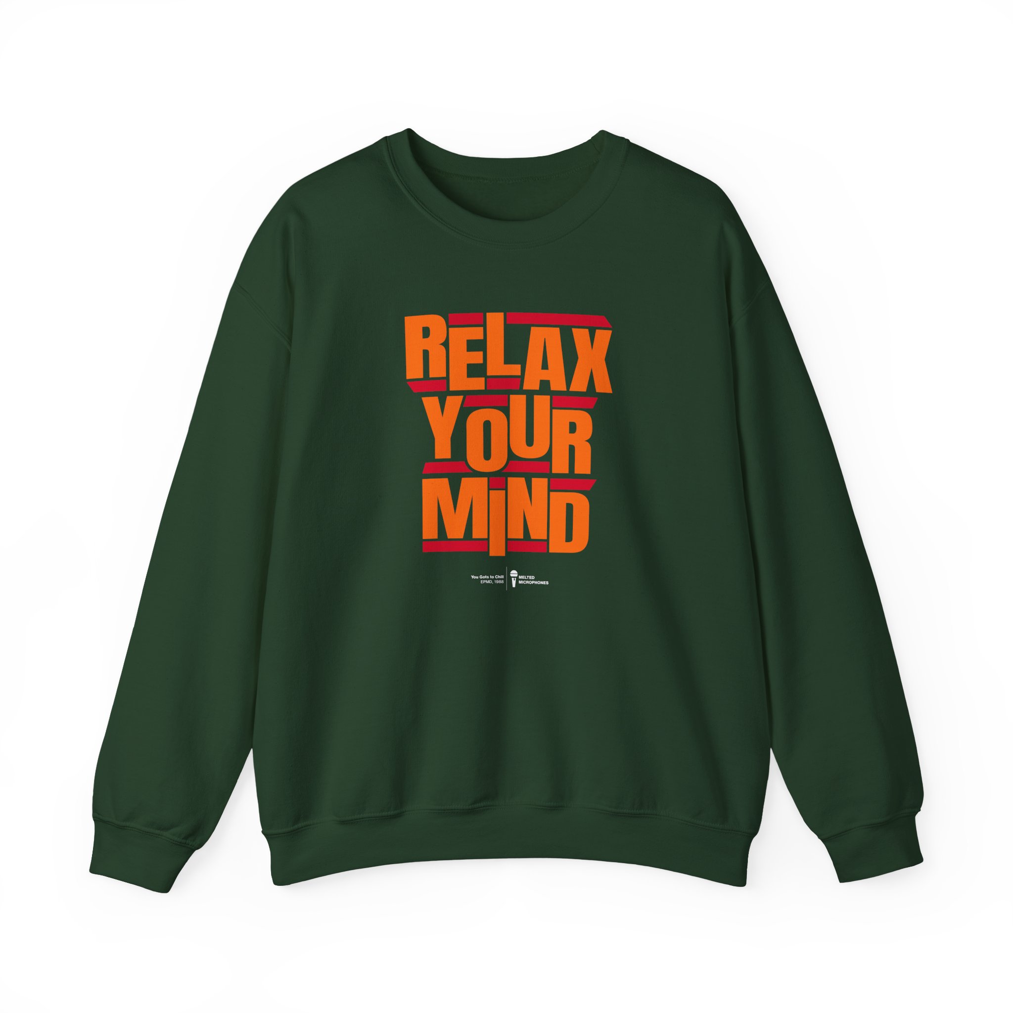 Relax Your Mind – Epmd Unisex Heavy Blend™ Crewneck Sweatshirt