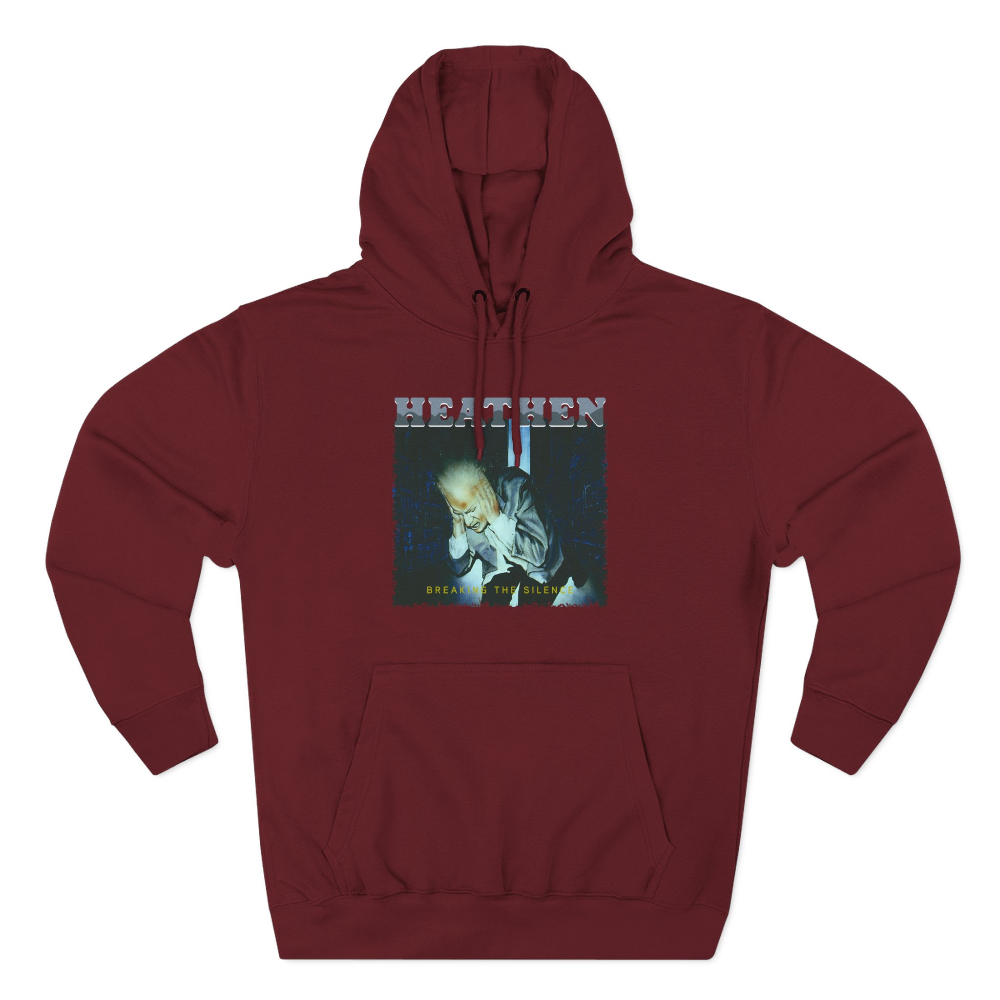 Heathen Breaking The Silence Three-Panel Fleece Hoodie