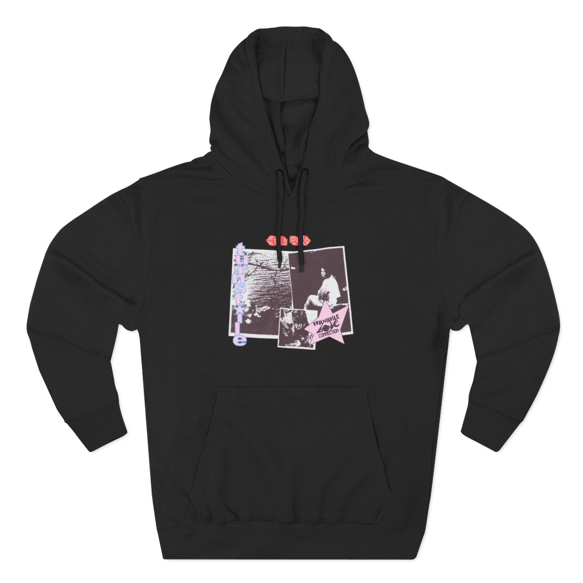 Turnstile Three-Panel Fleece Hoodie