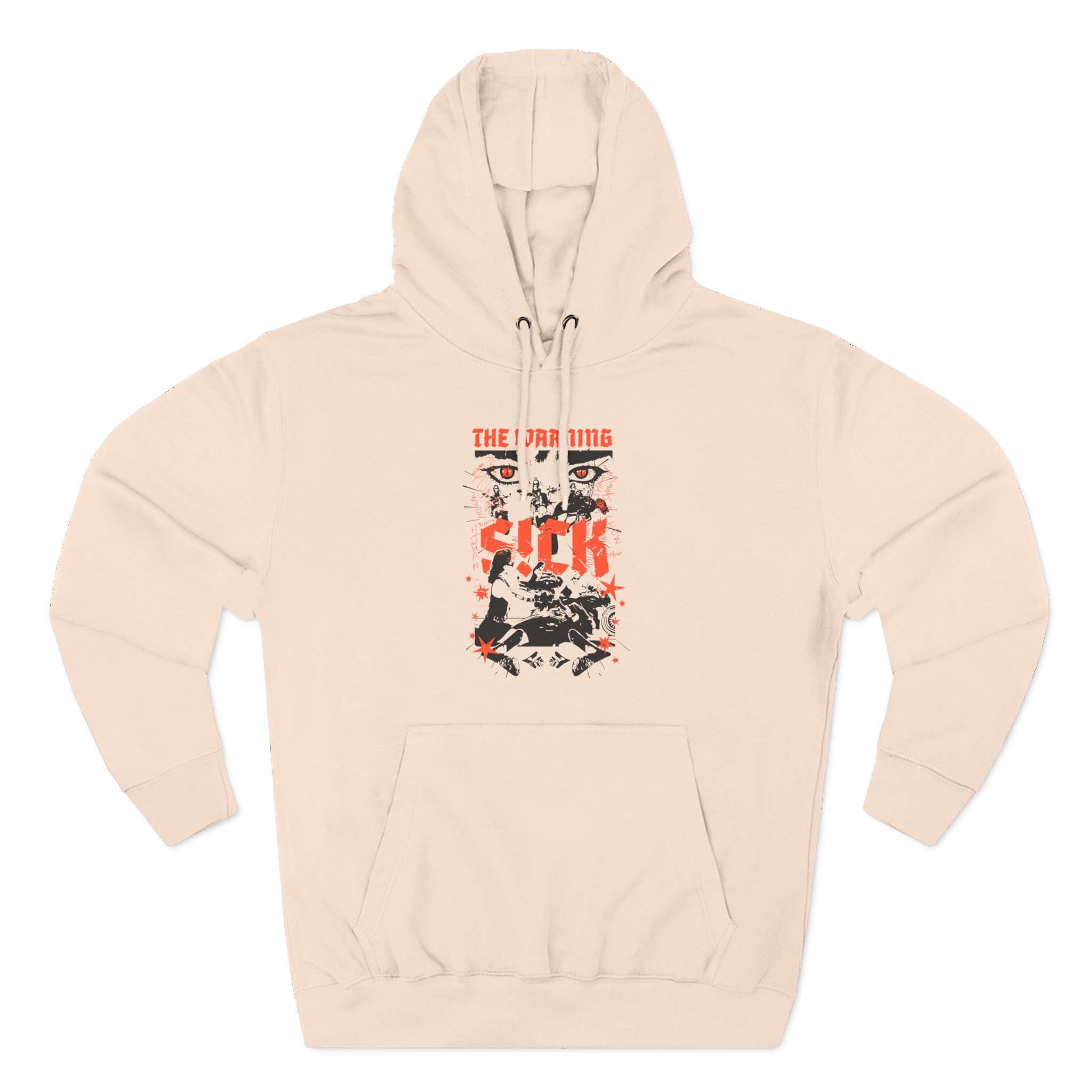 The Warning New S!ck Three-Panel Fleece Hoodie