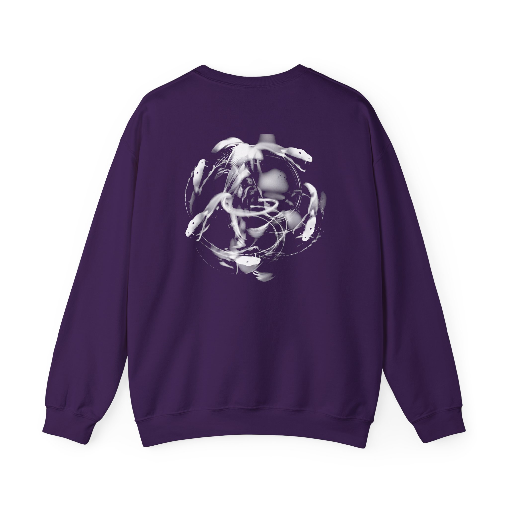 Meduza Serpente Circle Unisex Heavy Blendâ„¢ Crewneck Sweatshirt