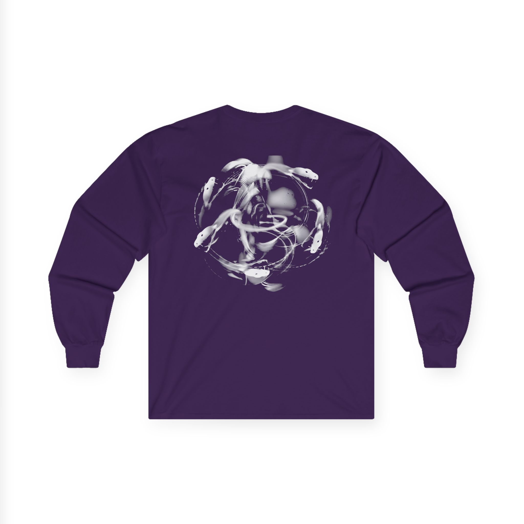 Meduza Serpente Circle Unisex Ultra Cotton Long Sleeve Tee