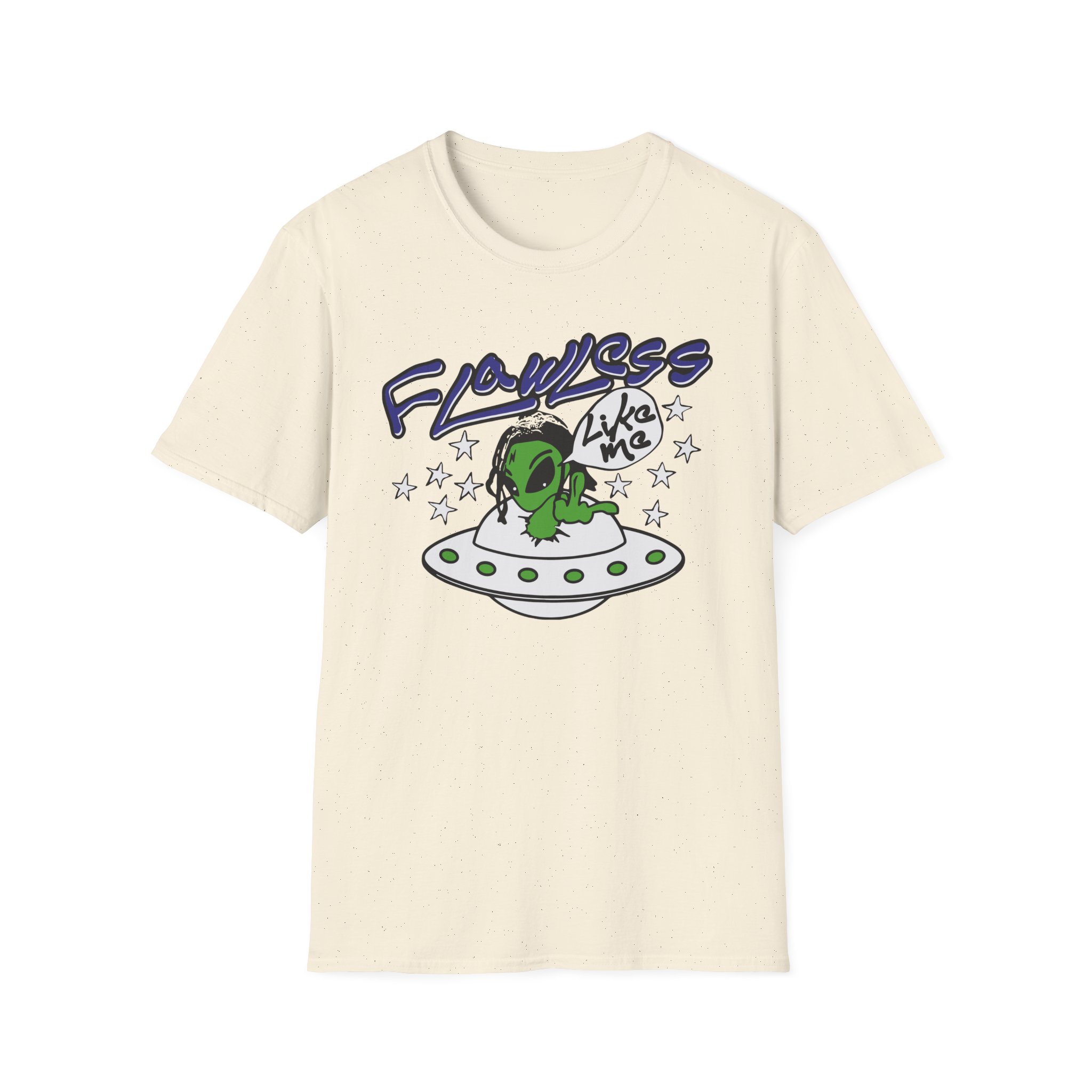 Lucki Flawless Like Me Alien Unisex Softstyle T-Shirt