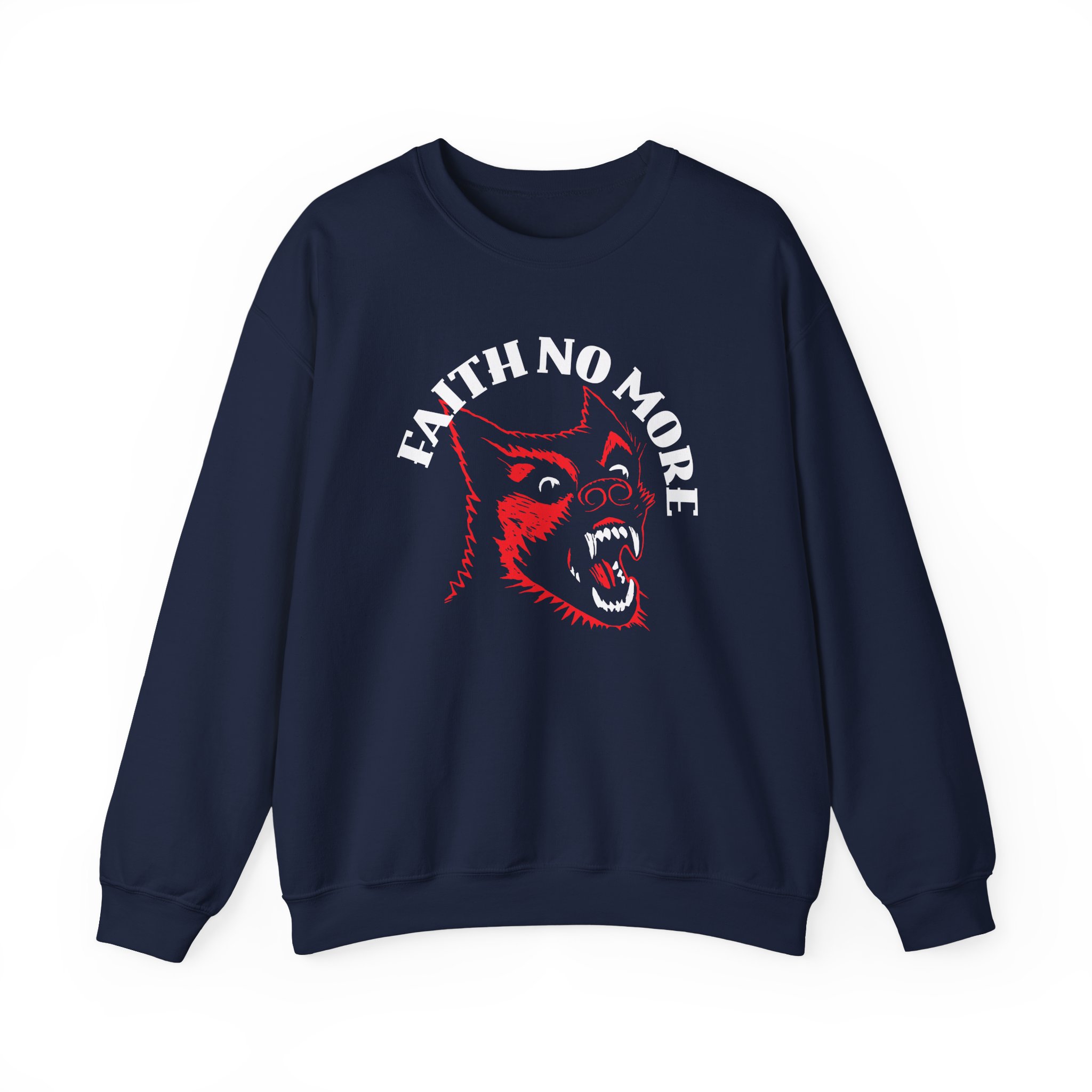 Faith No More Logo Dog 30th Anniversary Unisex Heavy Blendâ„¢ Crewneck Sweatshirt