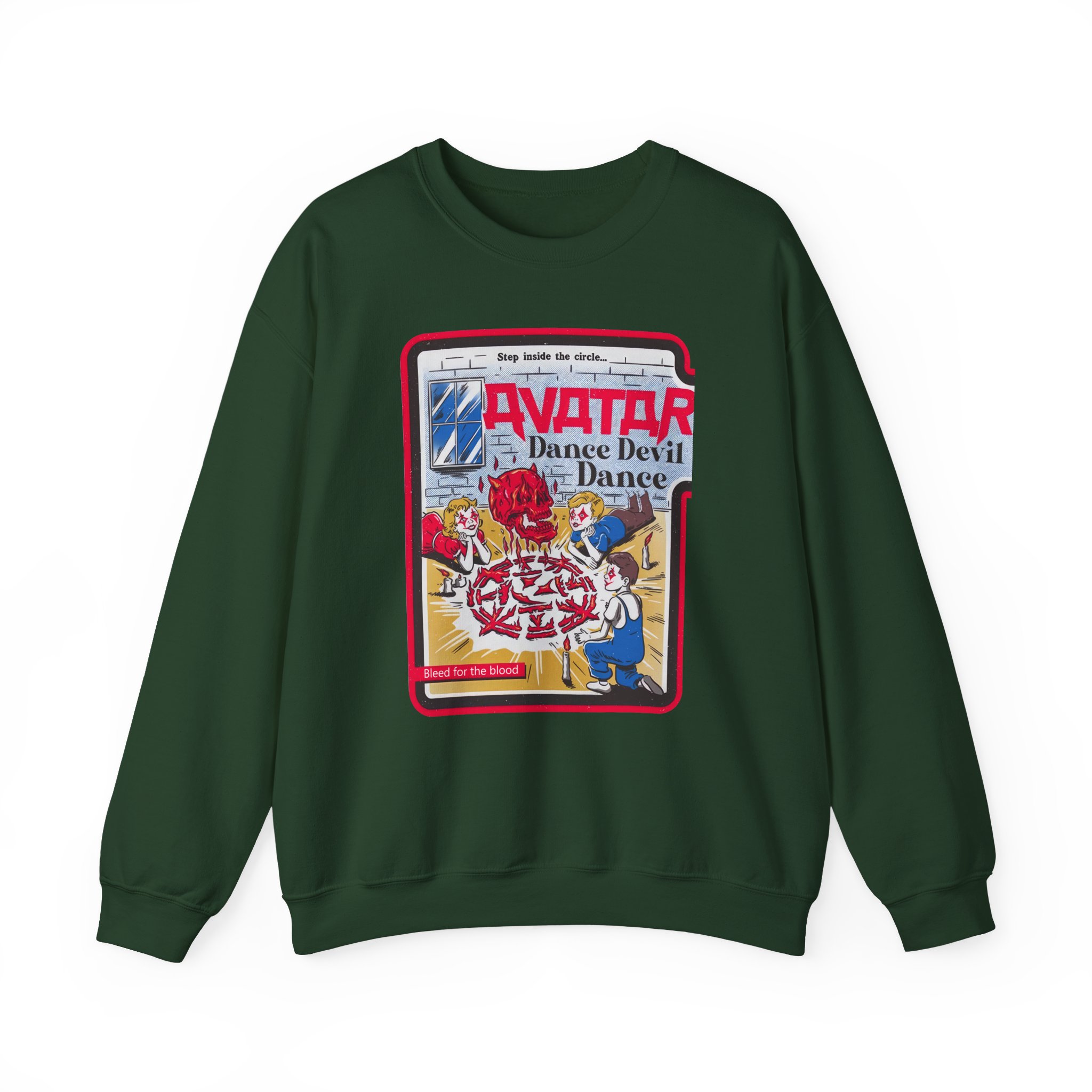 Avatar Band Ritual Ringer Unisex Heavy Blendâ„¢ Crewneck Sweatshirt