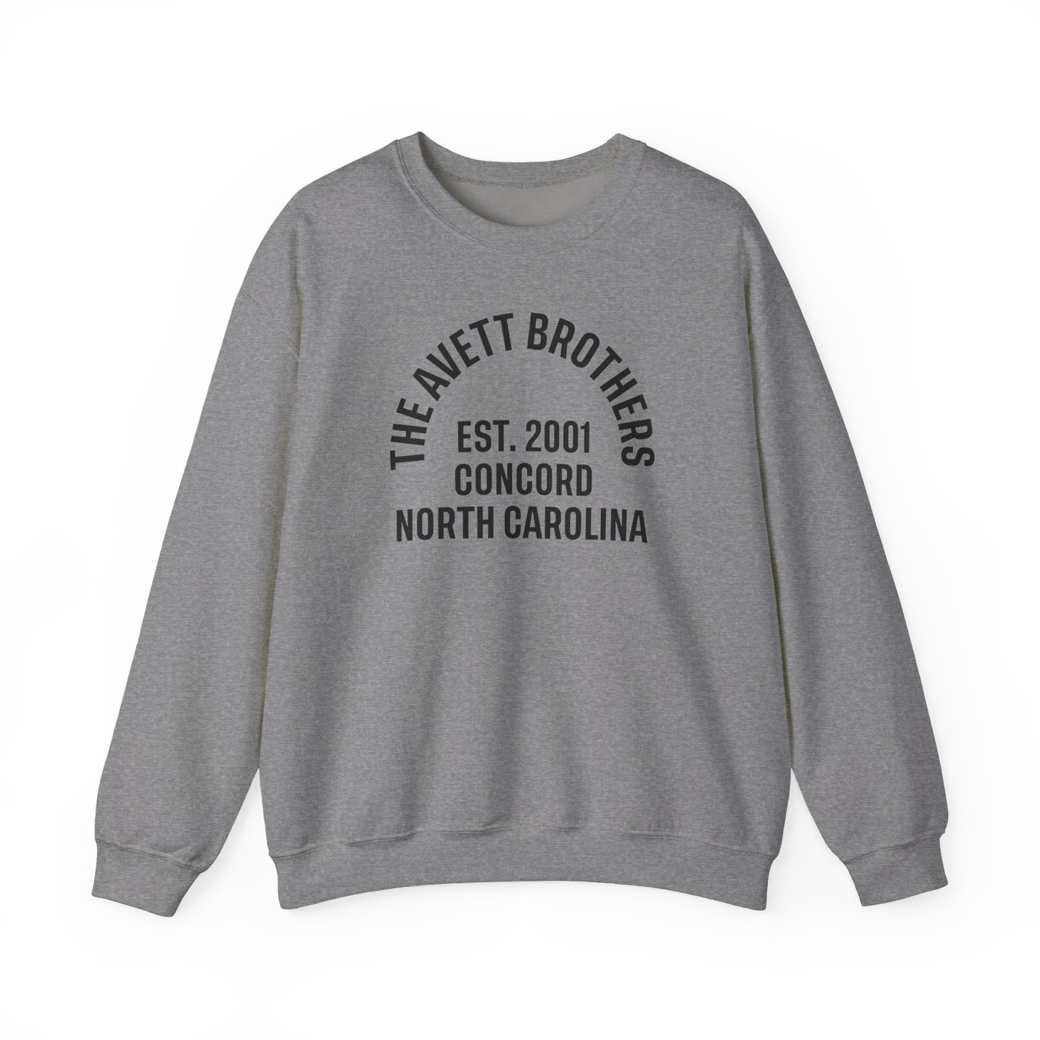 Avett Brothers Est 2001 Ringer Unisex Heavy Blendâ„¢ Crewneck Sweatshirt
