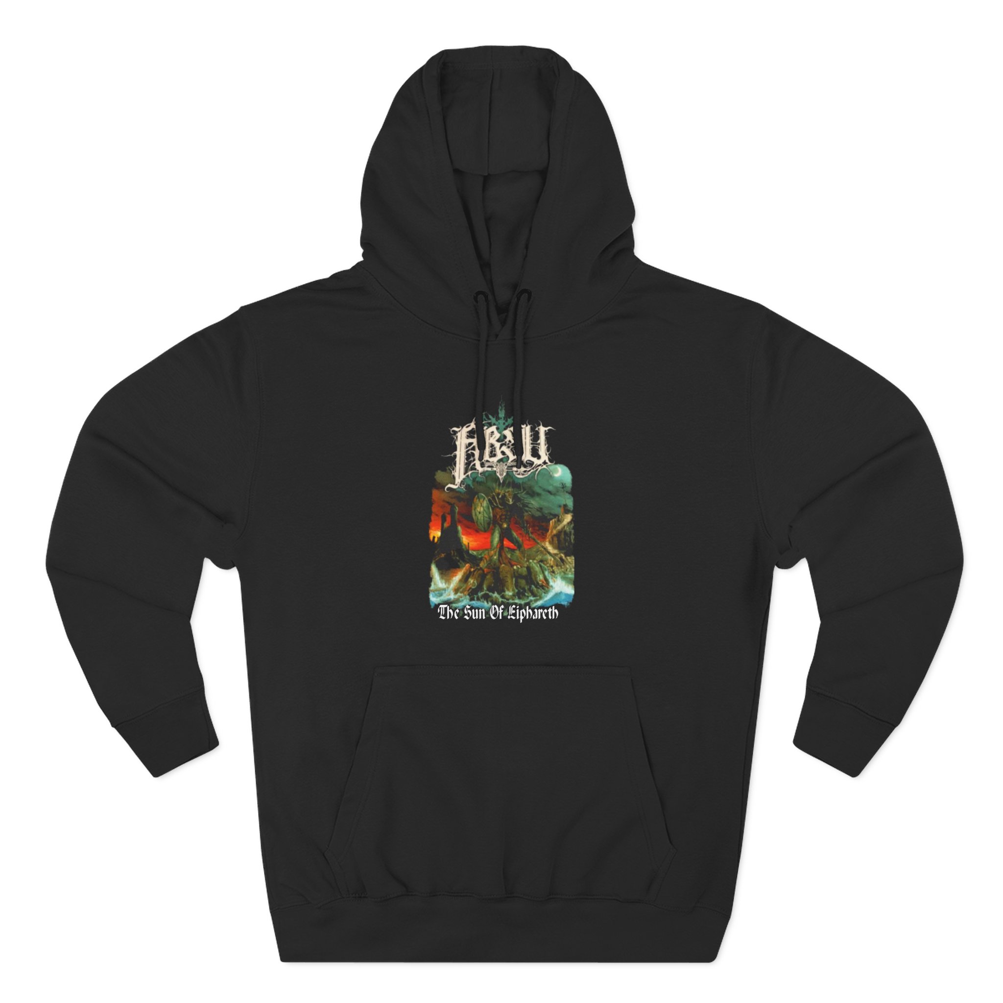 Absu the Sun of Tiphareth Three-Panel Fleece Hoodie