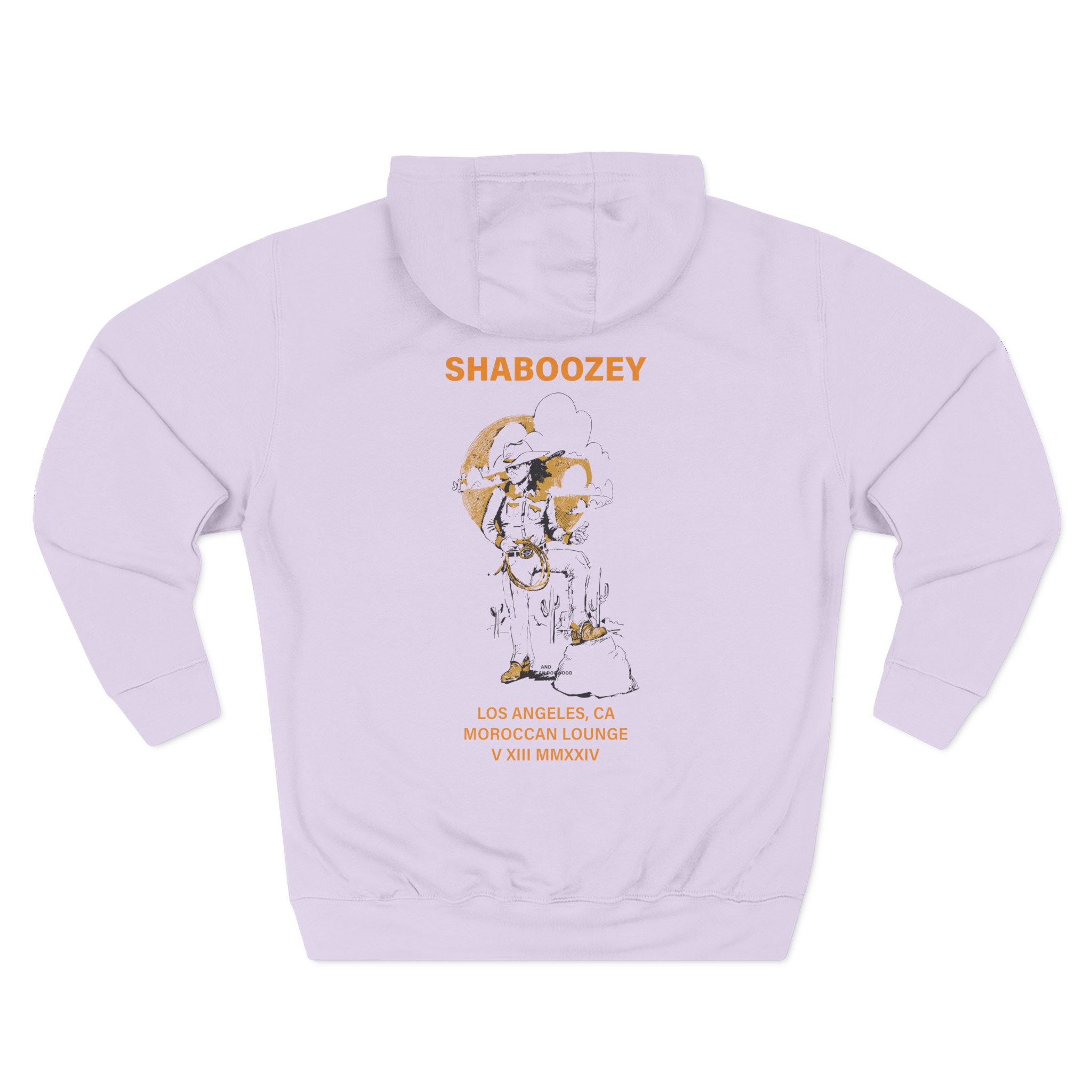 Shaboozey Live in Los Angeles Three-Panel Fleece Hoodie