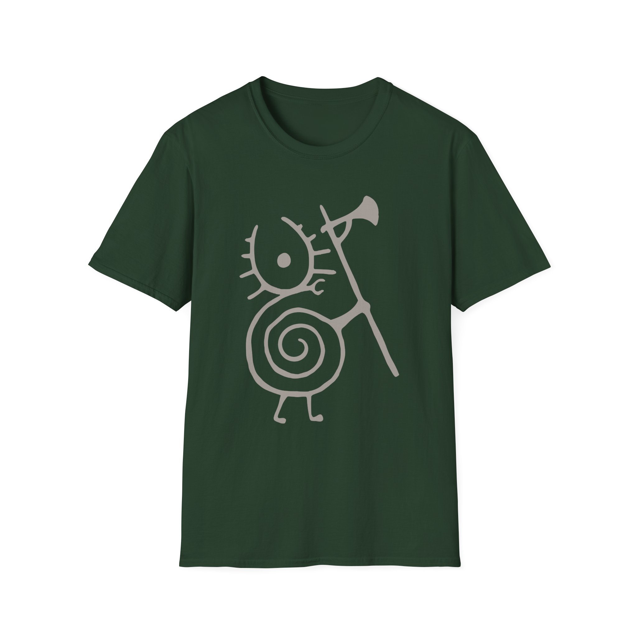 Heilung Warrior Snail Unisex Softstyle T-Shirt