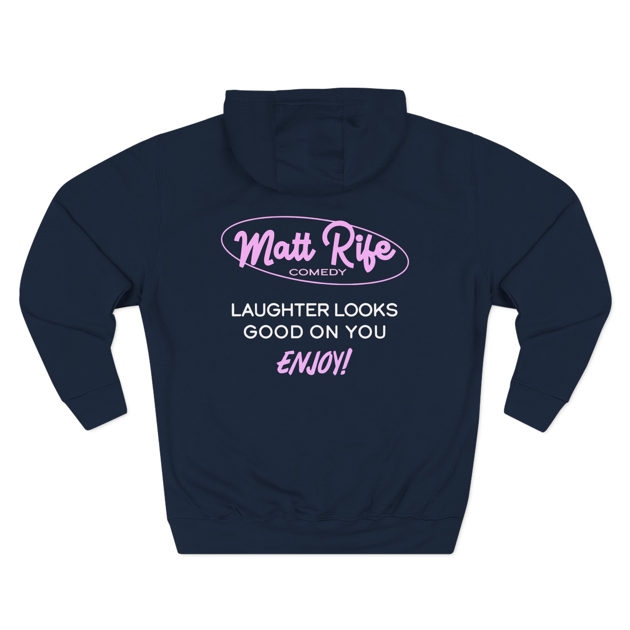 Matt Rife Laughter Looks Good on You Three-Panel Fleece Hoodie