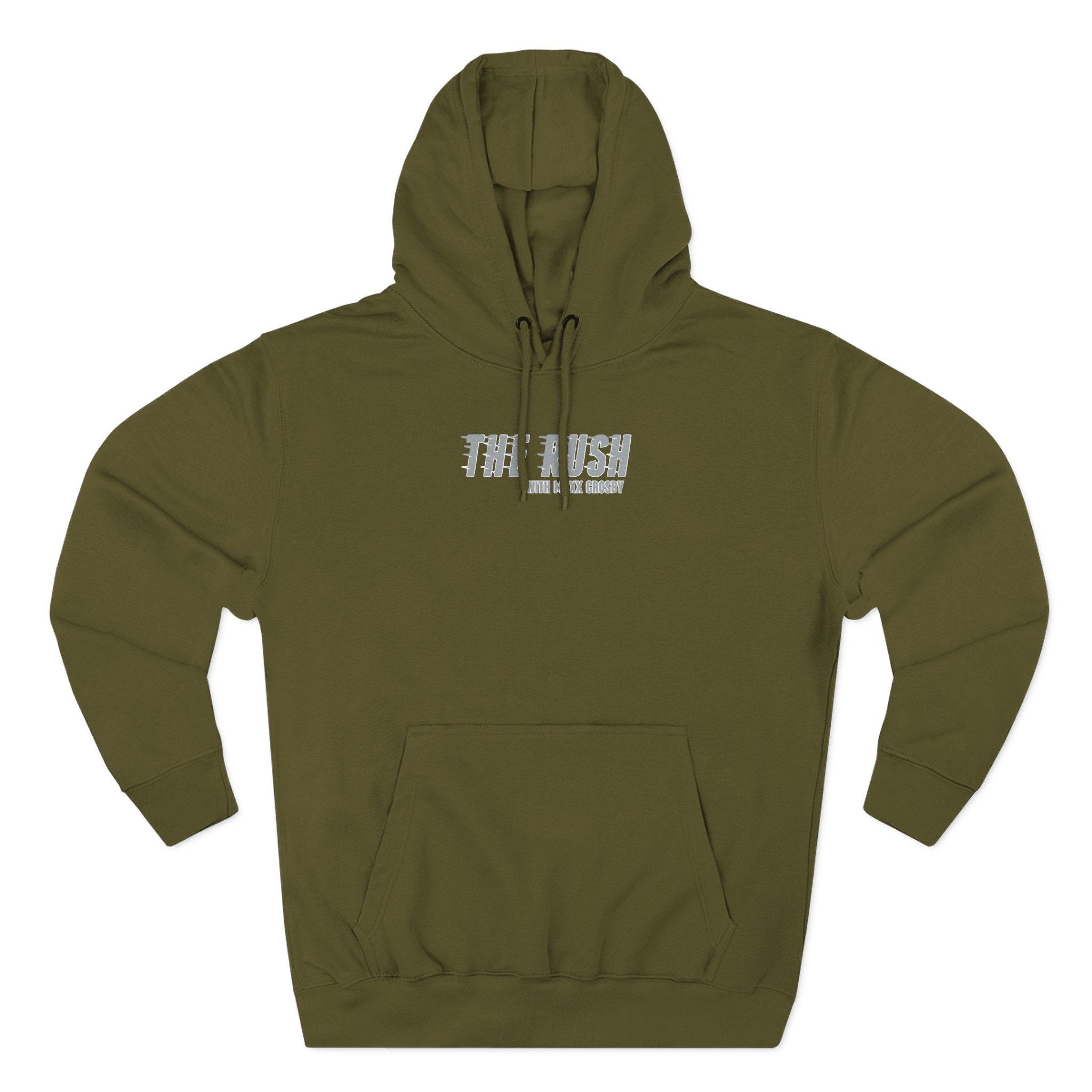 Maxx Crosby the Rush Three-Panel Fleece Hoodie