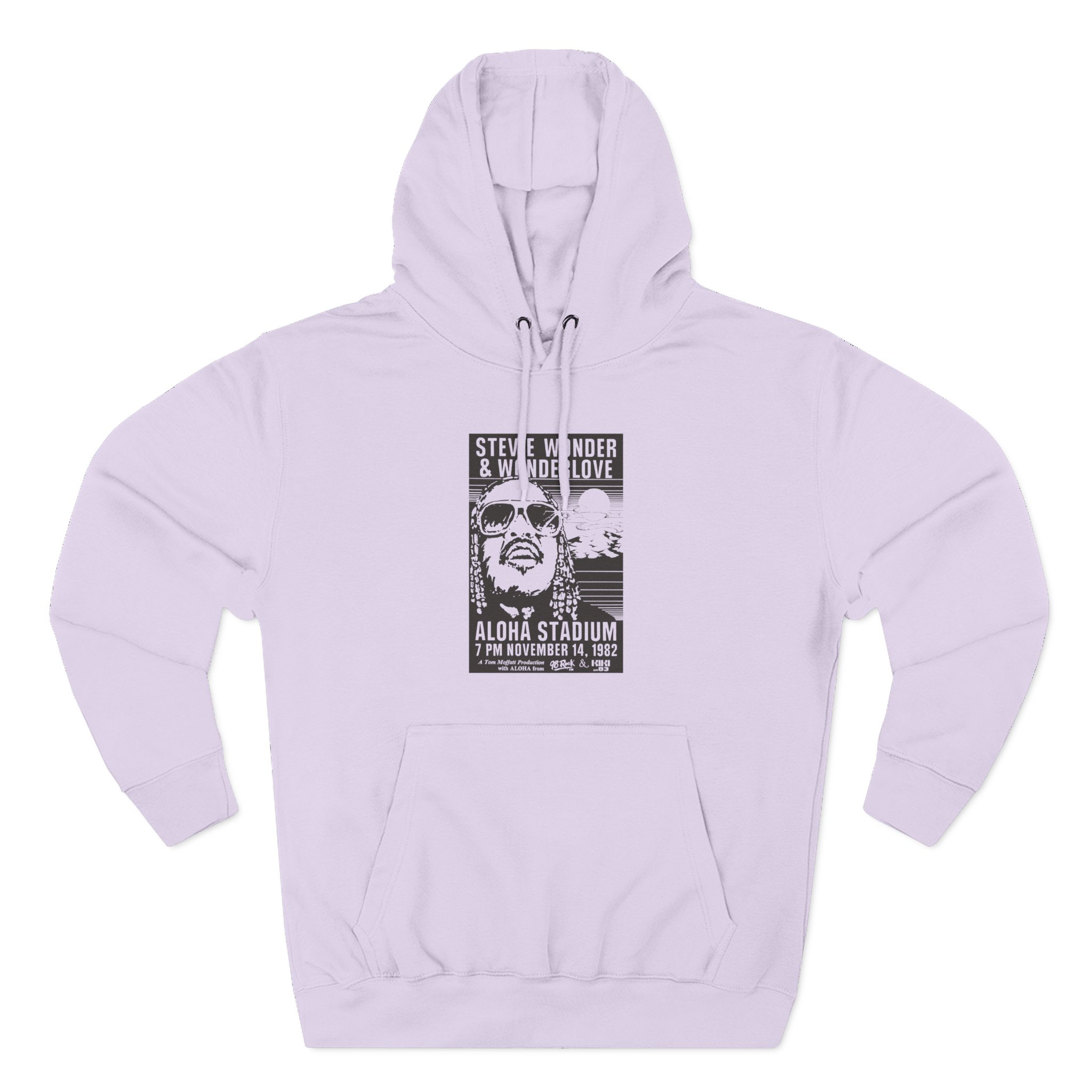 Stevie Wonder Aloha Stadium Three-Panel Fleece Hoodie