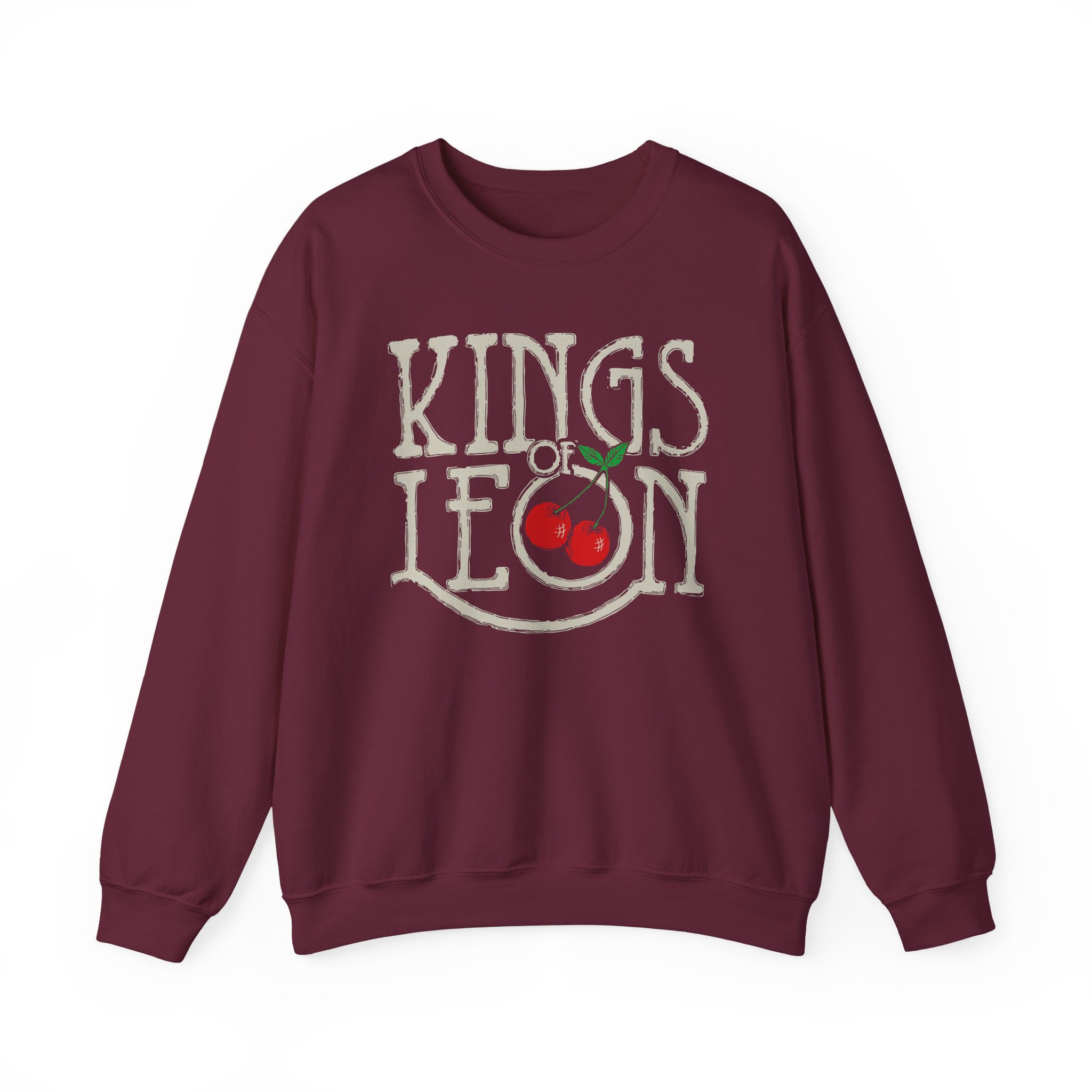 Kings of Leon Cherries Unisex Heavy Blendâ„¢ Crewneck Sweatshirt