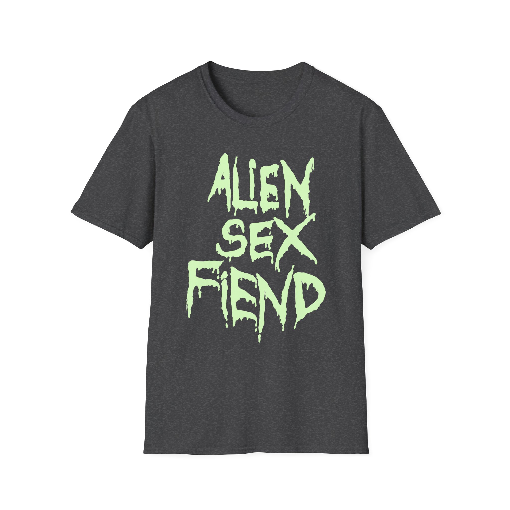 Alien Sex Fiend Glow in the Dark Unisex Softstyle T-Shirt