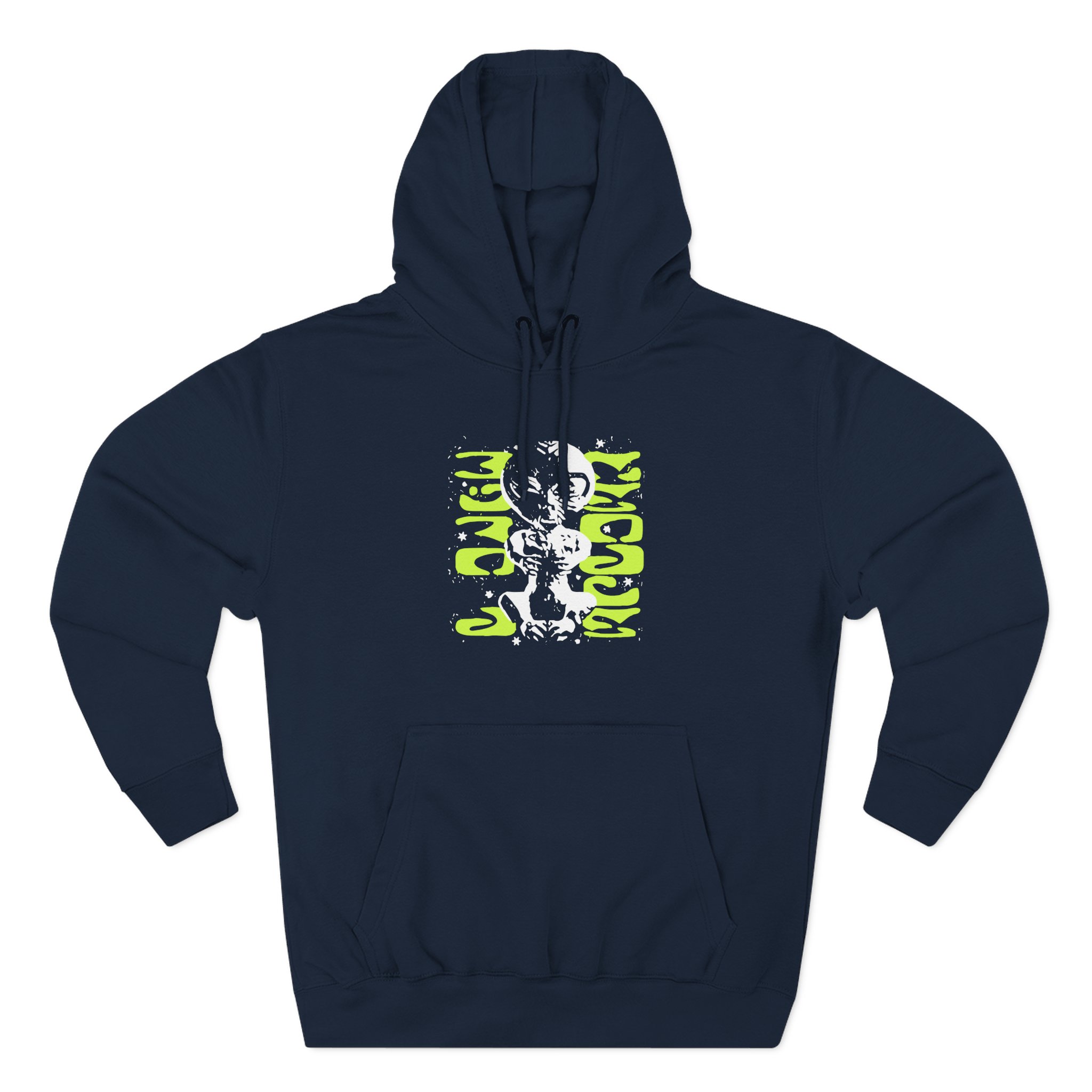 Kanel Joseph Hieroglyphic Alien Three-Panel Fleece Hoodie
