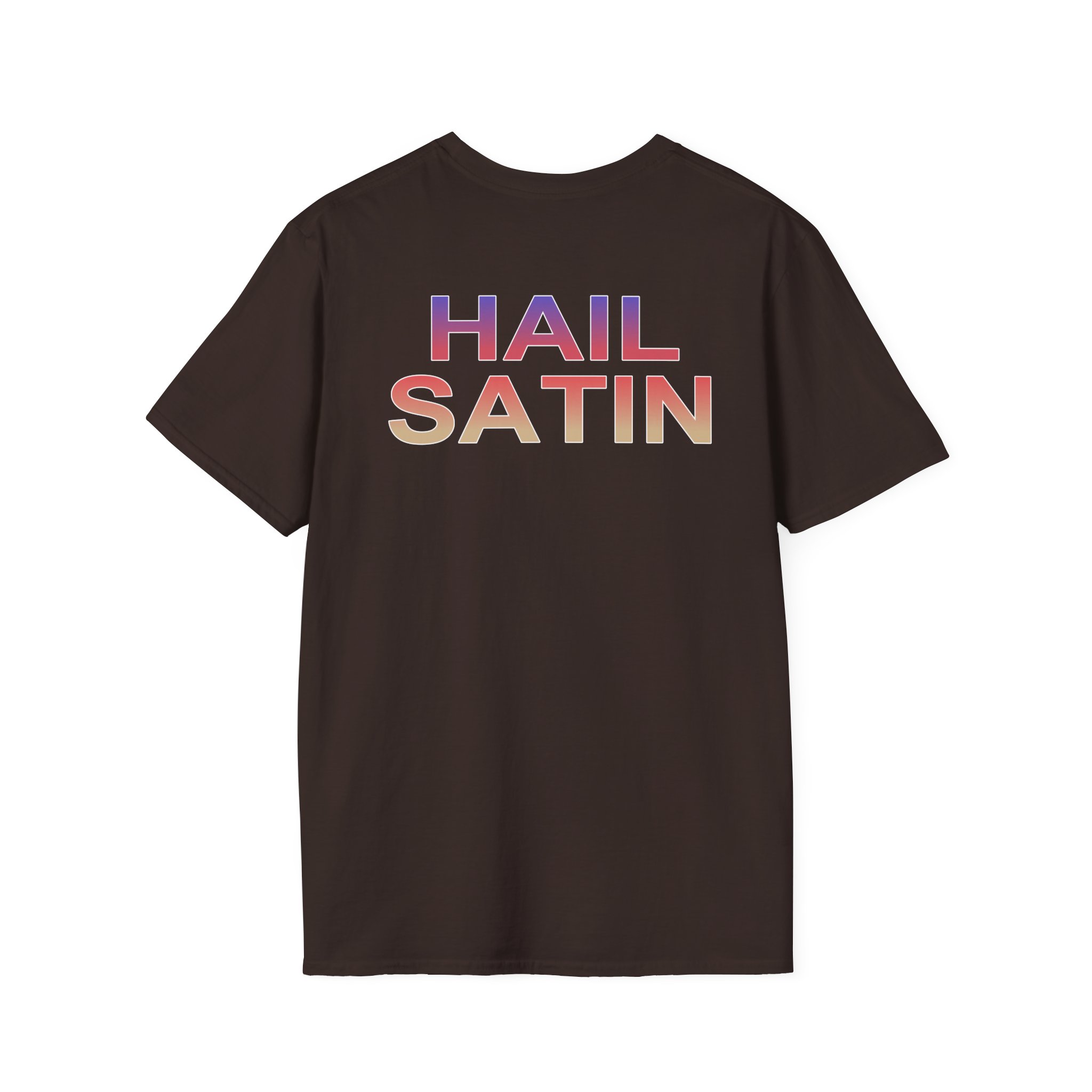 Foo Fighters Dee Gees Hail Satin Unisex Softstyle T-Shirt
