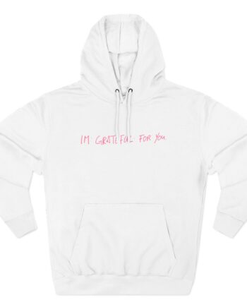 Zayn Malik I'm Grateful for You Three-Panel Fleece Hoodie
