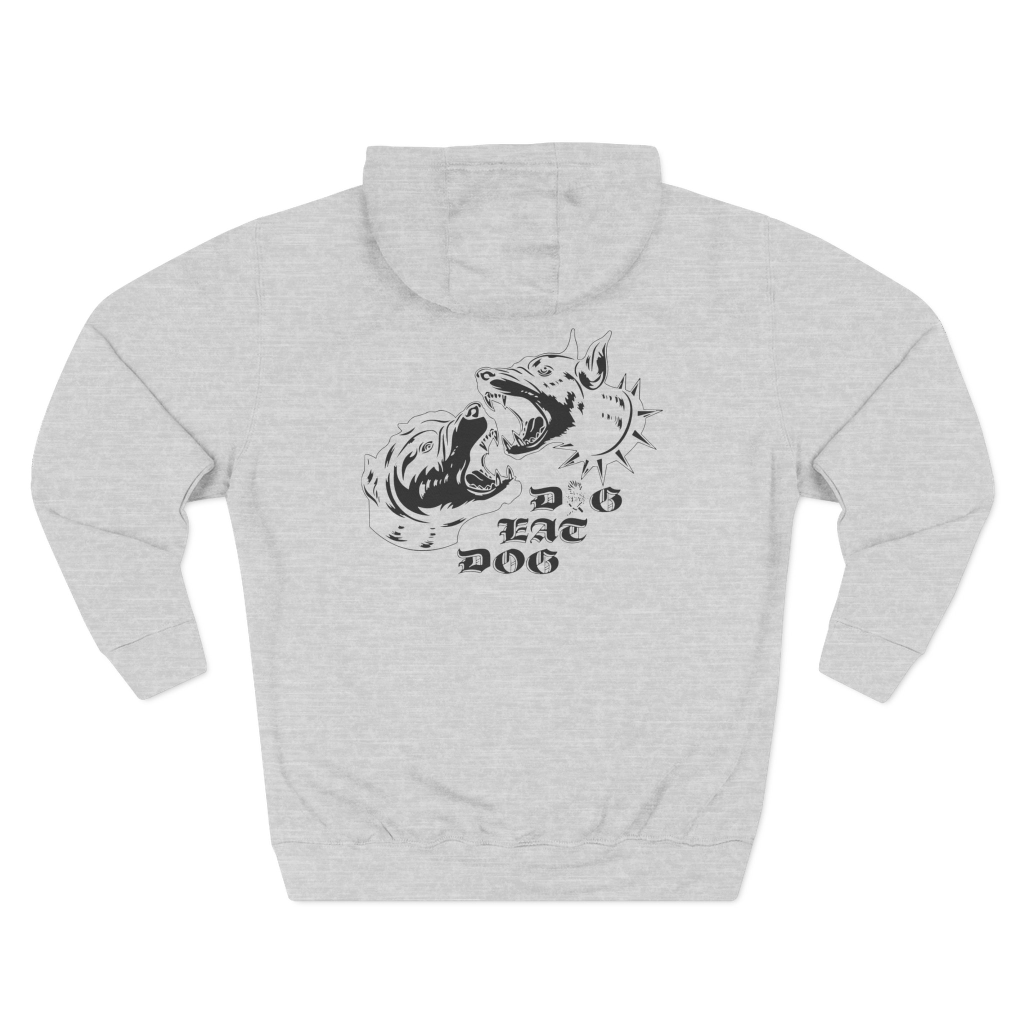 Dog Eat Dog Three-Panel Fleece Hoodie