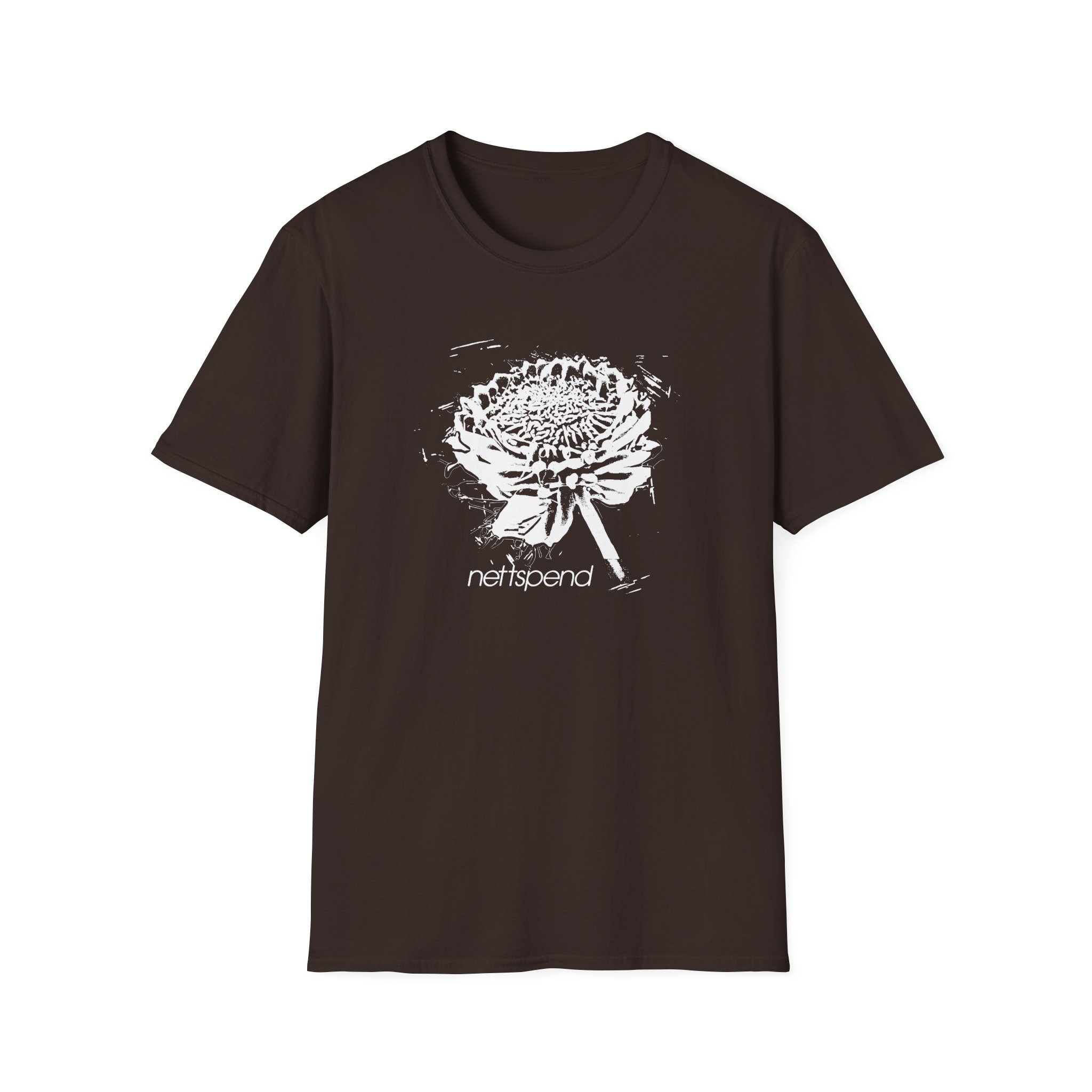 Nettspend Flower Unisex Softstyle T-Shirt