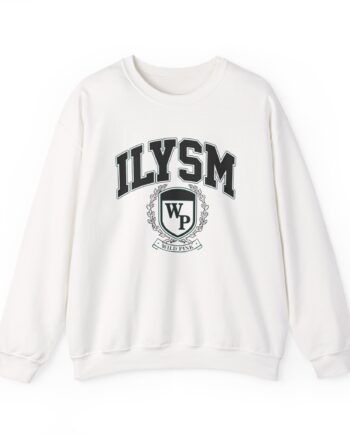 Wild Pink Ilysm Crew Collegiate Unisex Heavy Blend™ Crewneck Sweatshirt