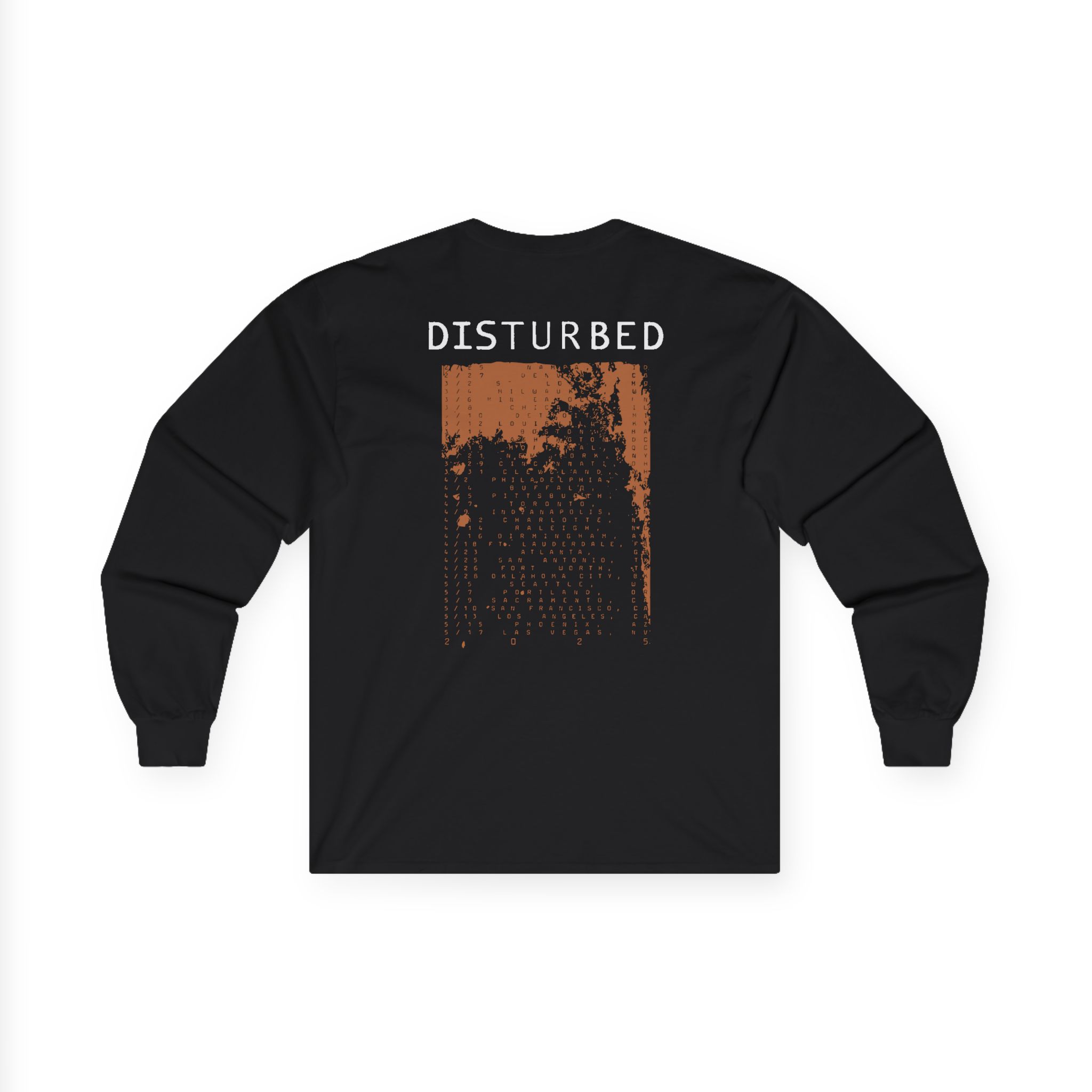 Disturbed Numb the Sickness Tour Unisex Ultra Cotton Long Sleeve Tee
