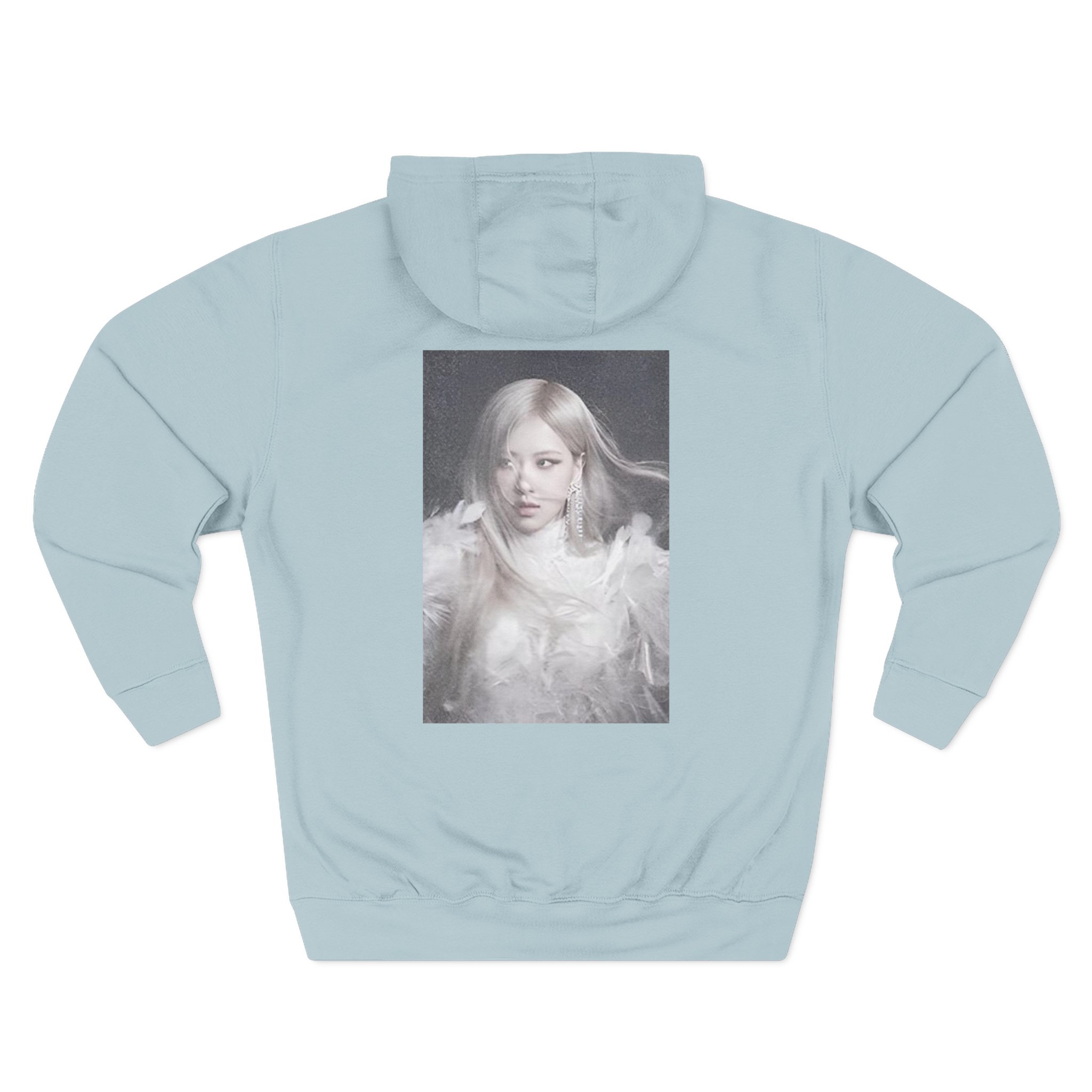 B Rose Three-Panel Fleece Hoodie