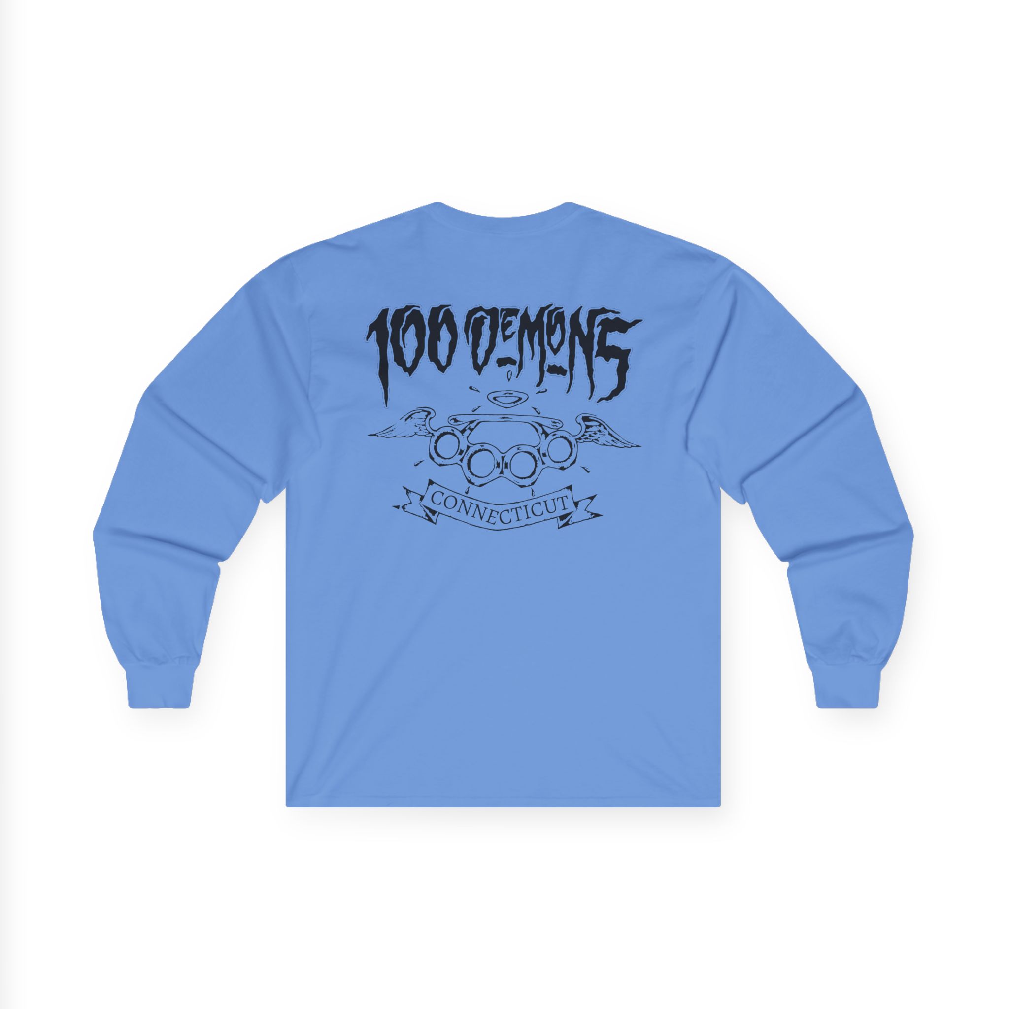 100 Demons Connecticut Hardcore Unisex Ultra Cotton Long Sleeve Tee
