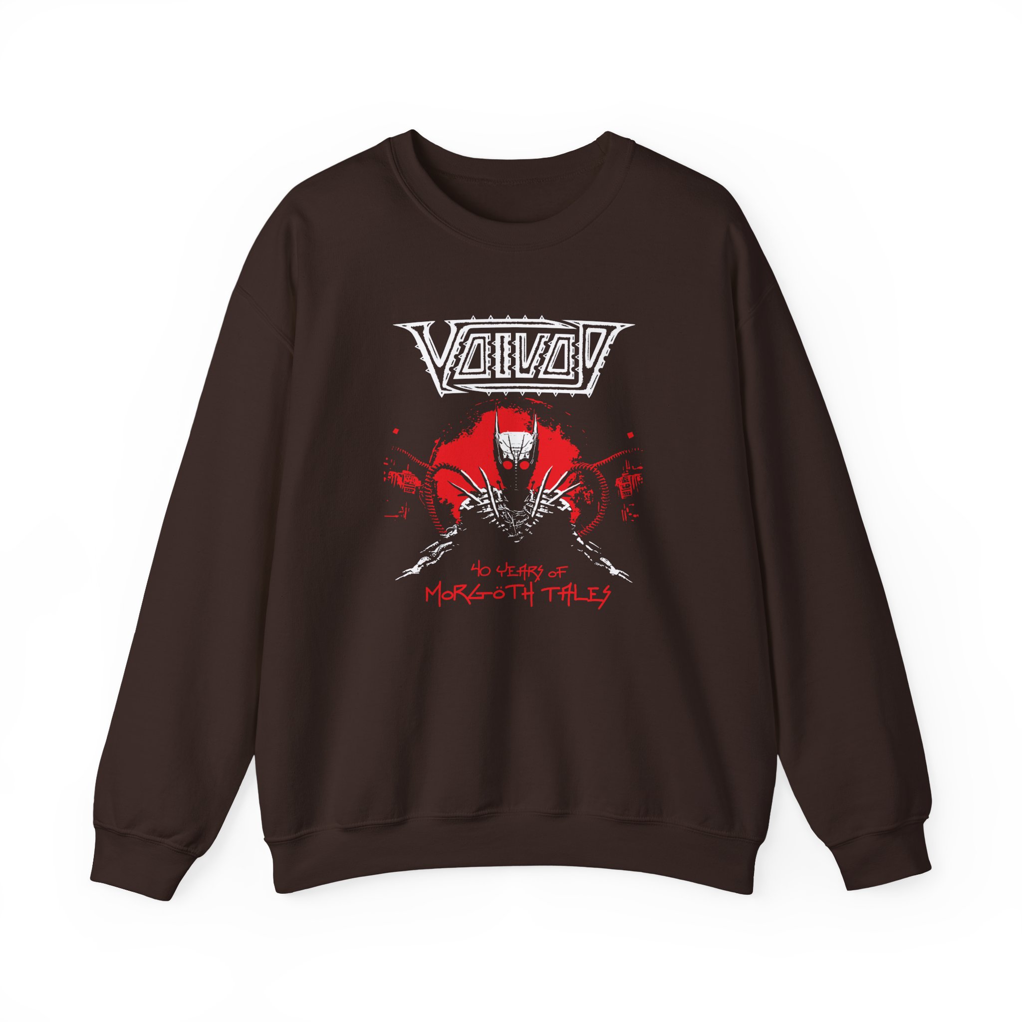 Voivod 40 Years of Morgoth Tales Unisex Heavy Blendâ„¢ Crewneck Sweatshirt