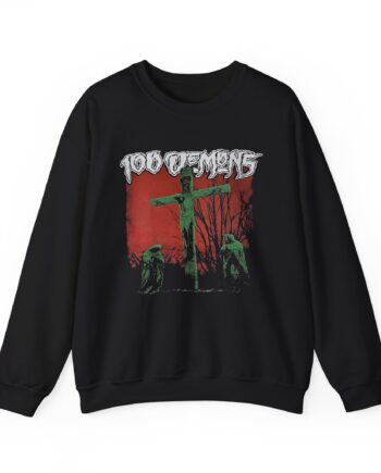 100 Demons Unisex Heavy Blend™ Crewneck Sweatshirt