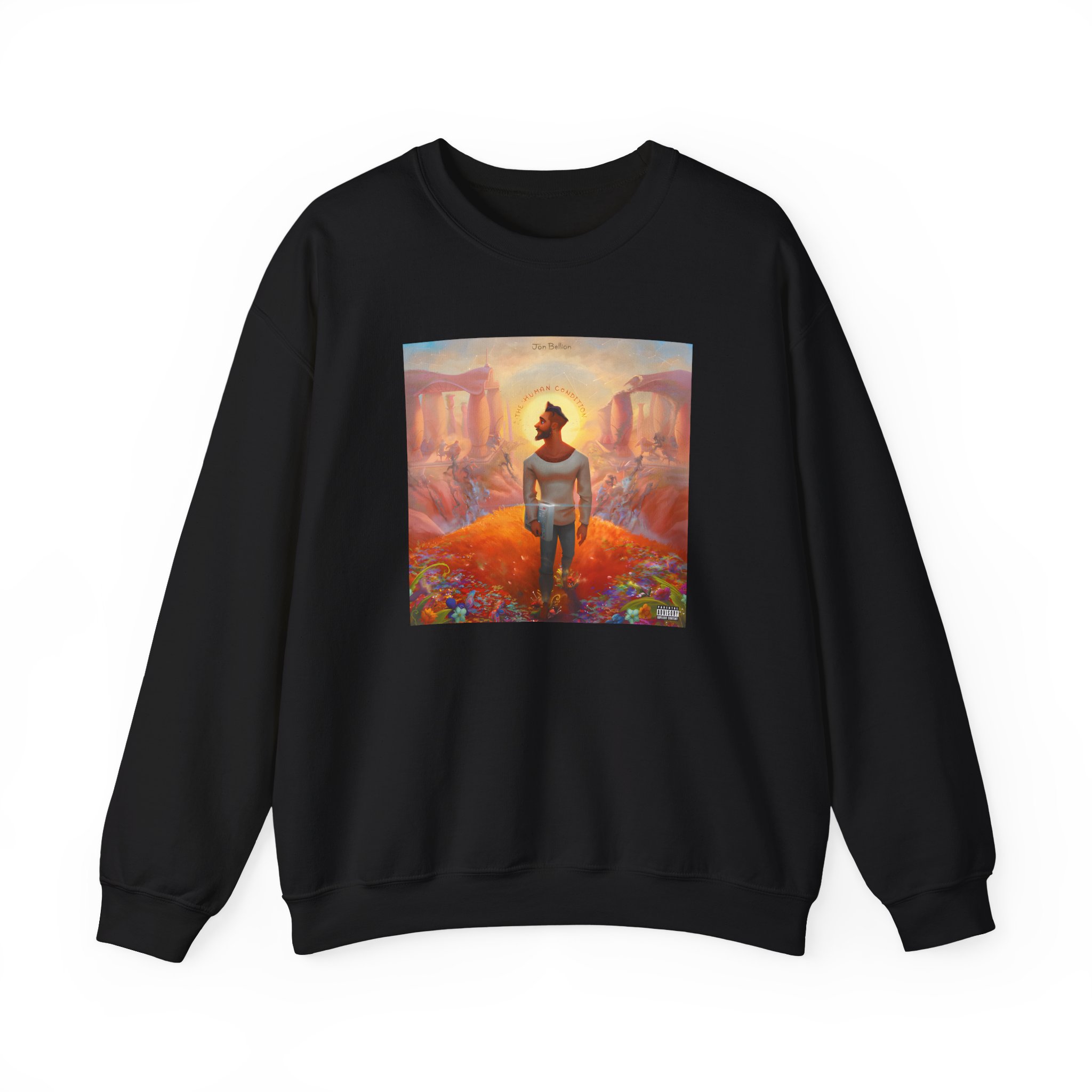 Jon Bellion the Human Condition Deluxe Unisex Heavy Blendâ„¢ Crewneck Sweatshirt