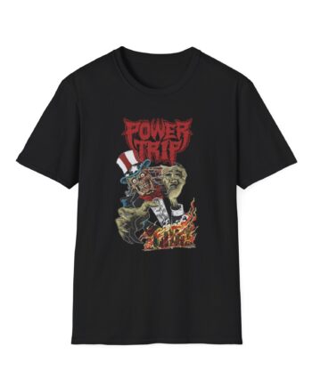 Power Trip Uncle Sam Unisex Softstyle T-Shirt
