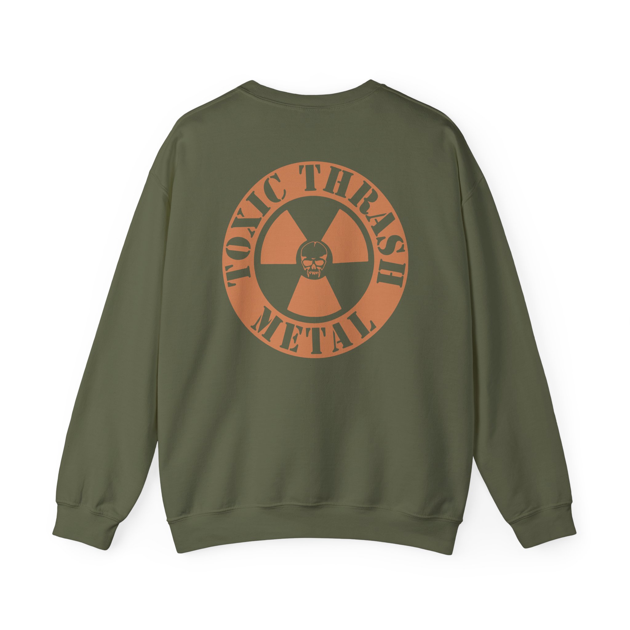 Toxic Holocaust Cybernetic War Unisex Heavy Blendâ„¢ Crewneck Sweatshirt