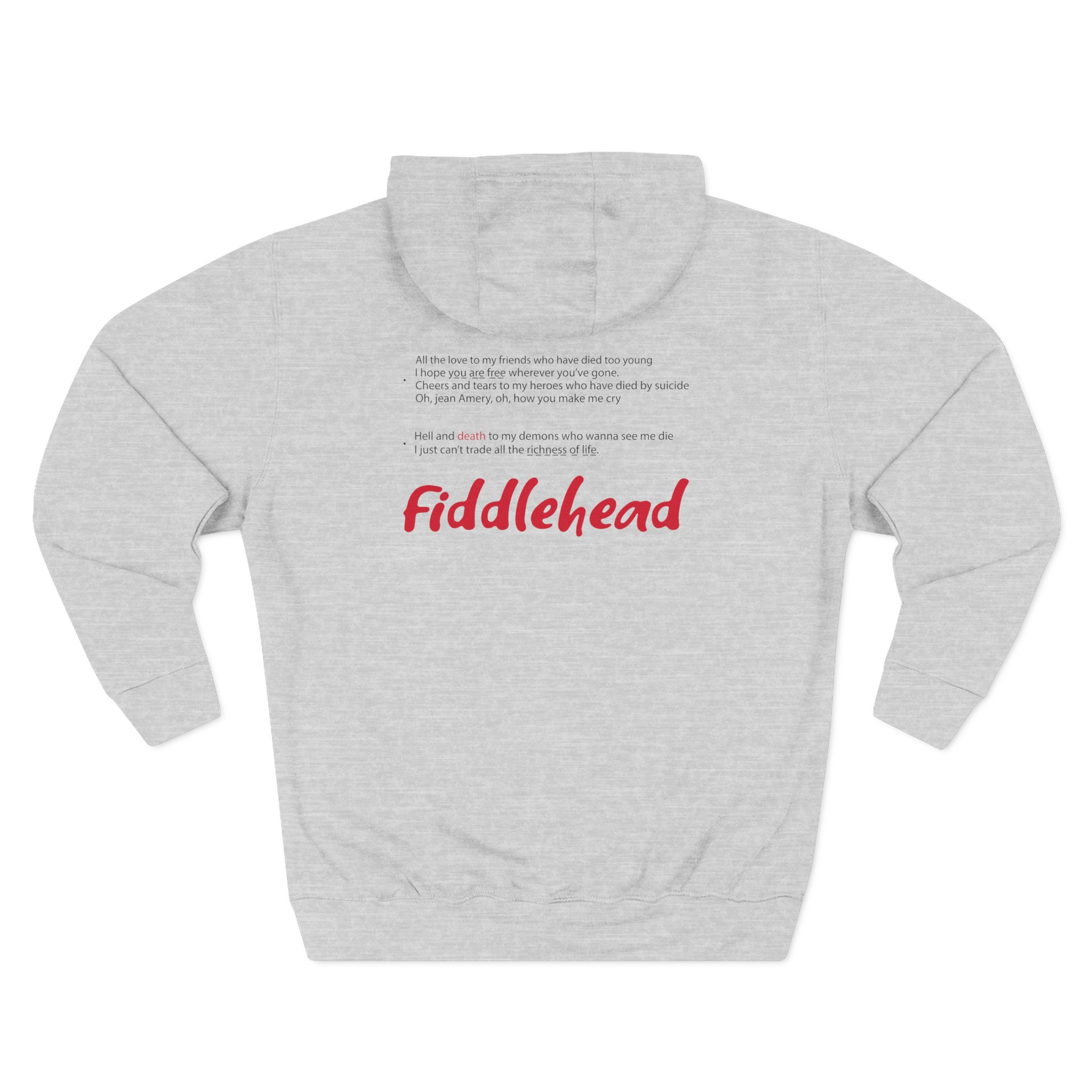 Fiddlehead Jean Emery Three-Panel Fleece Hoodie